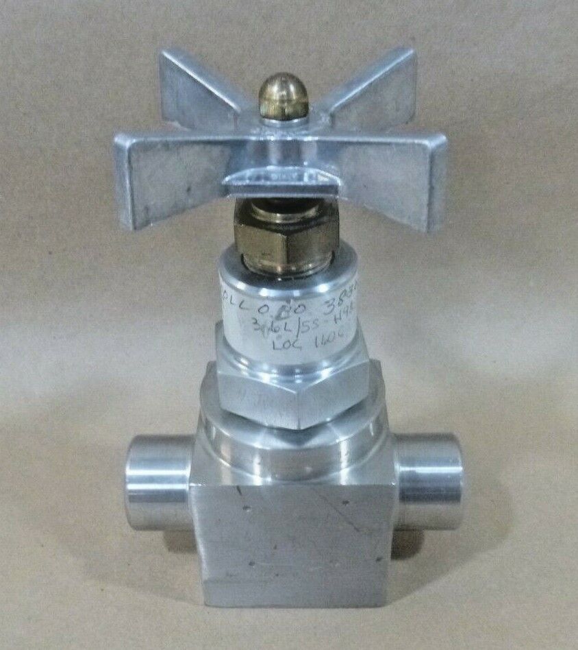 CPV 1/2" Globe Shutoff Valve W/ Welded Ends 370-3, 6000 Psi, 316L Stainless | Industrial MRO Replacement Parts, Manufacturing Machine Parts & Components, Heavy Equipment Parts Supplier