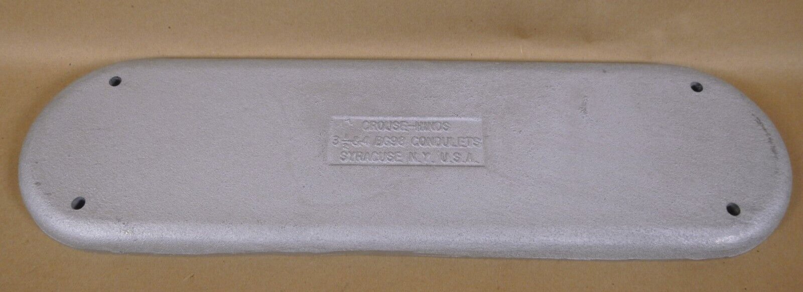 Crouse-Hinds BG98 Cover And Gasket, 3 1/2 Or 4, Iron Alloy For Mogul Conduit | Electrical MRO Replacement Parts & Components and Commercial Electrical Supplies Company