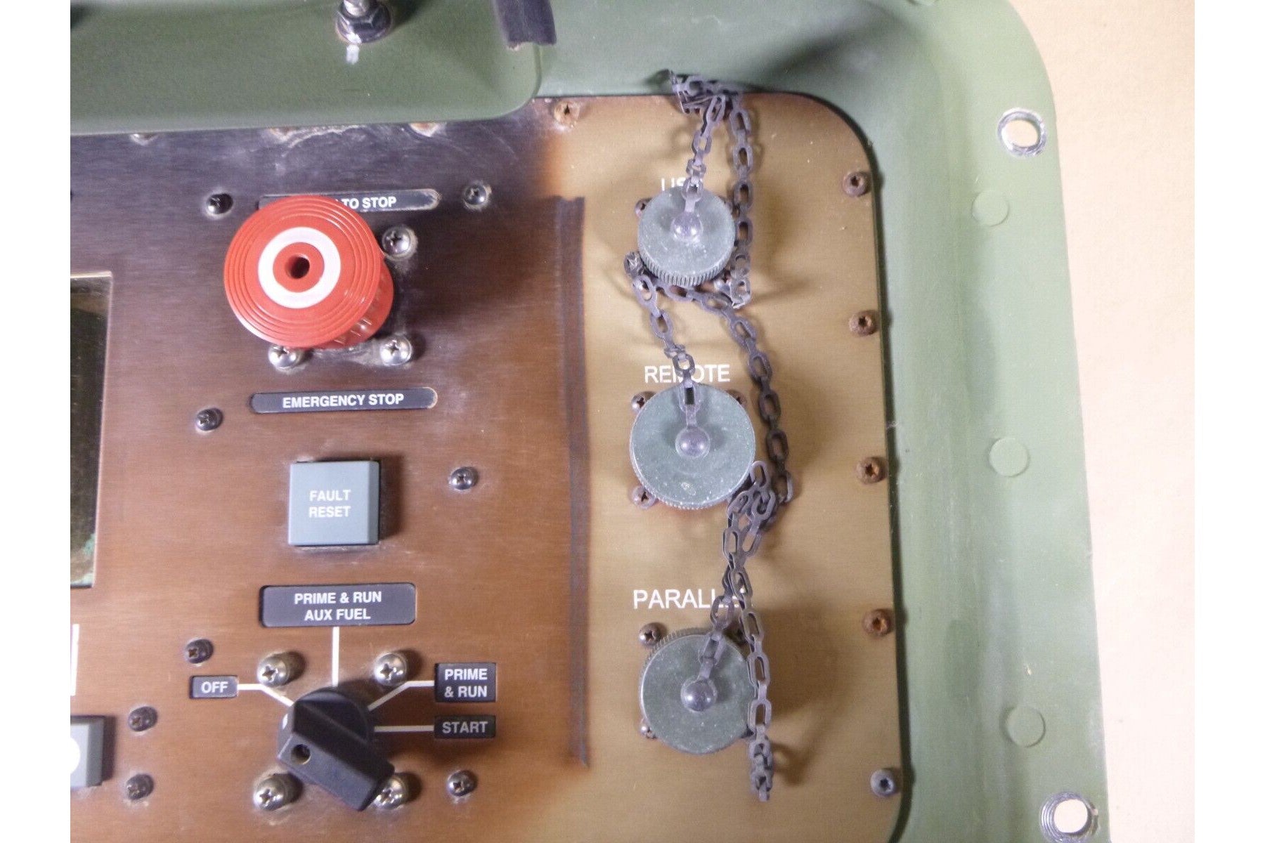 Cummins AMMPS Generator Control Box MEP-1030 Thru MEP-1070, NSN 6110-01-670-9969 | Genuine MEP Generator Replacement Parts and Military Surplus Generator Parts