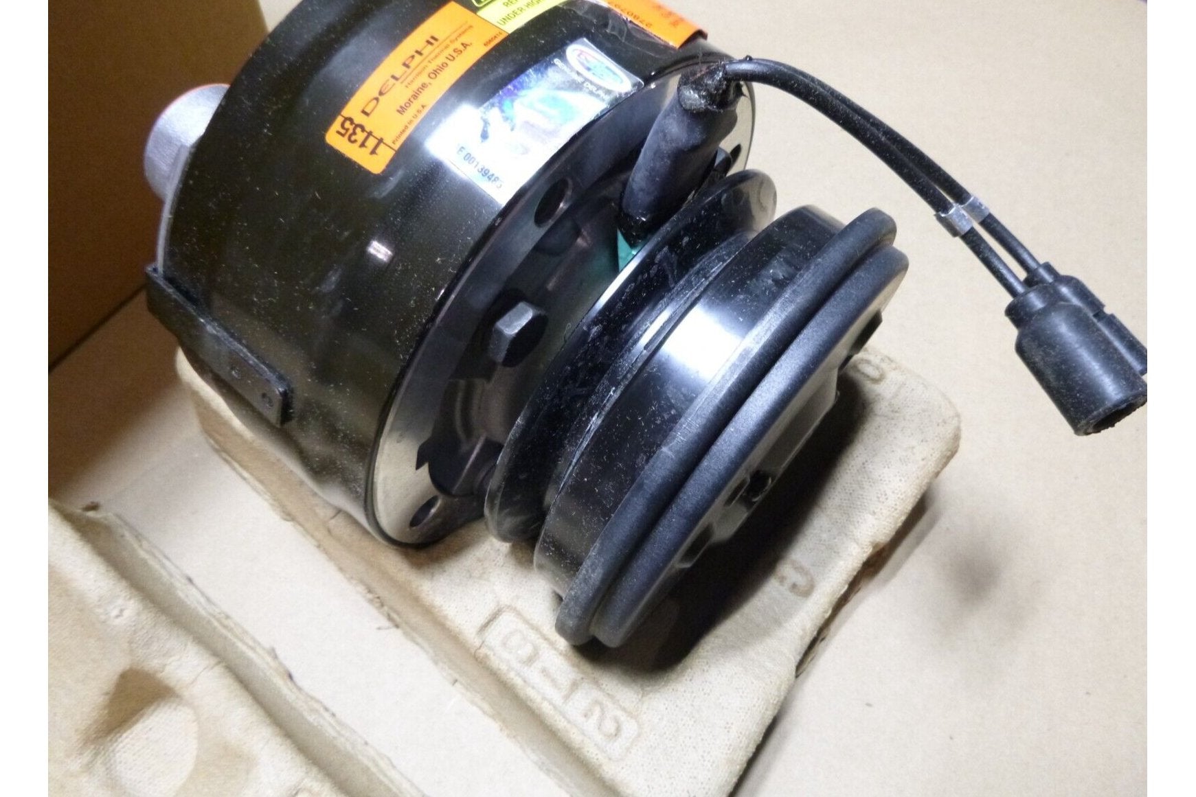 Delphi M998 Humvee 24V, 1 Groove 2 Wire A/C Compressor w/ Clutch 12480559 | Genuine HMMWV Replacement Parts and Military Surplus Humvee Parts & Accessories