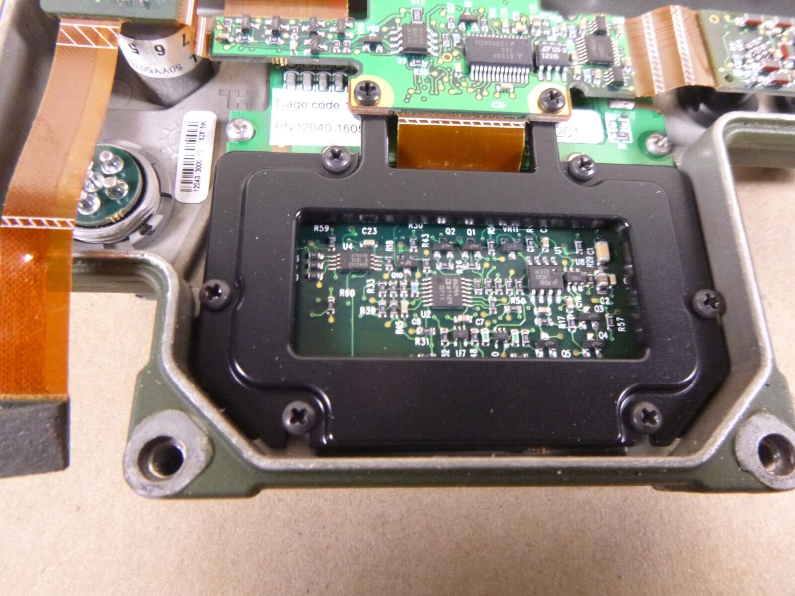 Falcon III Wideband AN/PRC-117G Manpack Control Panel 12043-3000-15 (Untested) | Industrial MRO Replacement Parts, Manufacturing Machine Parts & Components, Heavy Equipment Parts Supplier