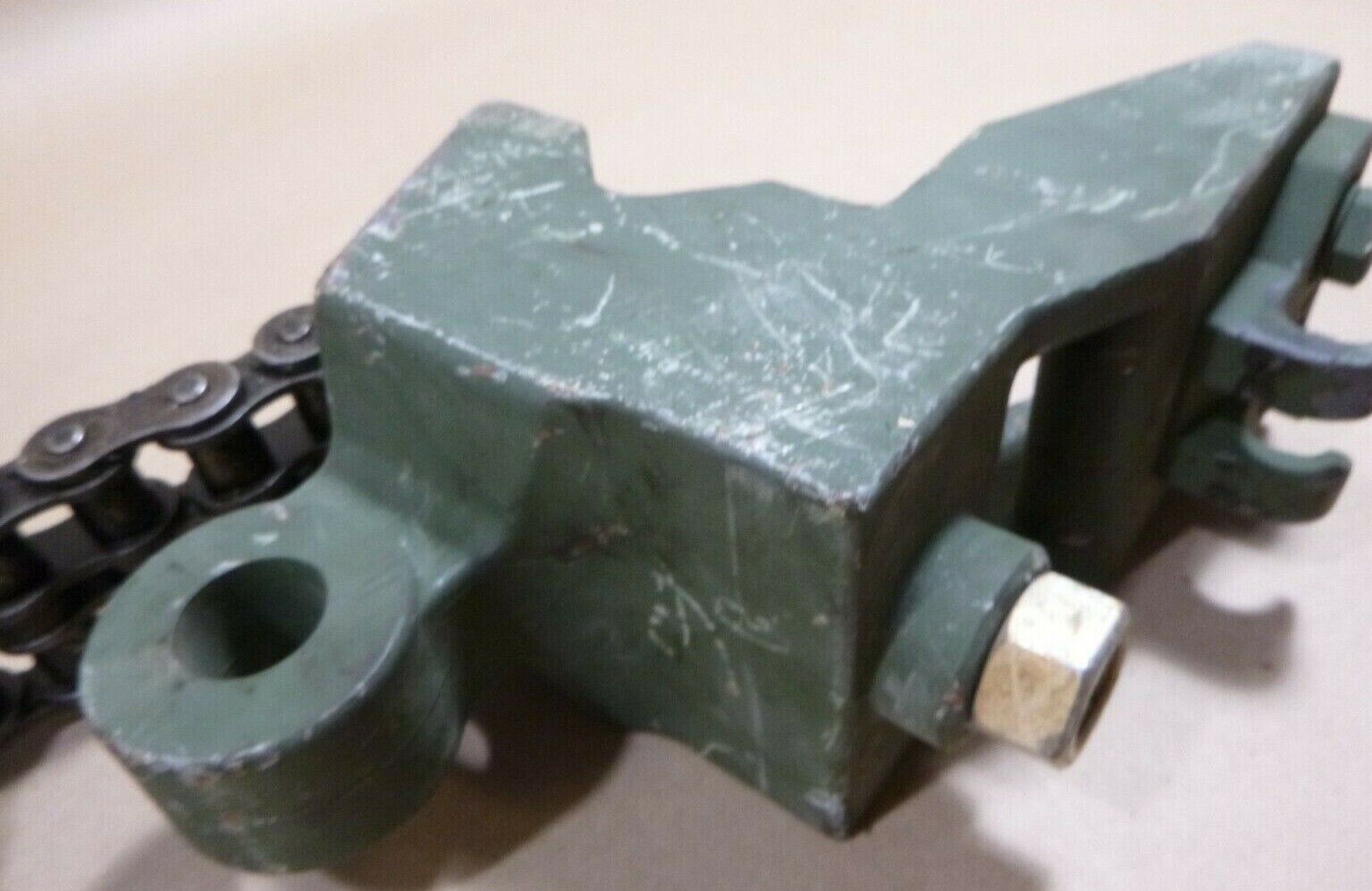 FMTV M939 M35 M998 HUMVEE TRUCK TOWBAR CHAIN CLAMP HOOK 7551073 4910-01-005-2823 | Genuine M35 Military Truck Parts and M939 Cargo Truck Surplus Parts