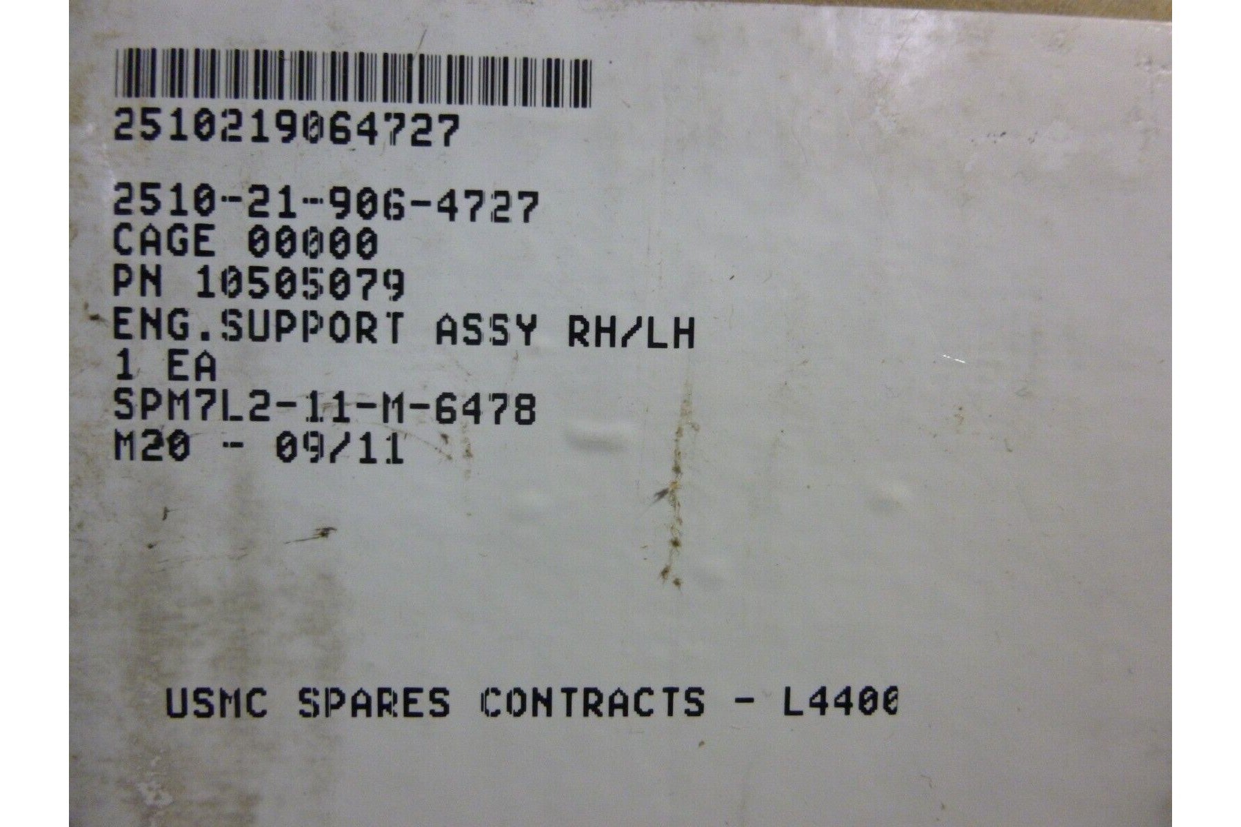 General Dynamics 10505079 Engine Support Bracket 10505079ZZ , 2510-21-906-4727 | Replacement Truck Parts, Trailer Accessories, Automobile Supplies, Car Parts & Accessories