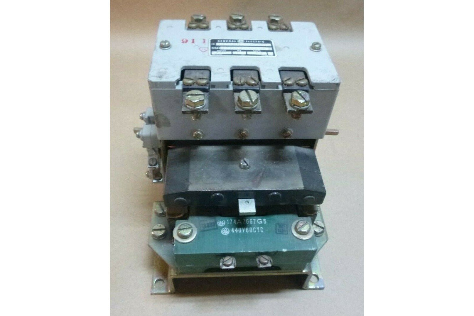 GENERAL ELECTRIC IC5181D104A6XBXX NAVAL SHIP MAGNETIC CONTACTOR 6110-01-024-4295 | Industrial MRO Replacement Parts, Manufacturing Machine Parts & Components, Heavy Equipment Parts Supplier
