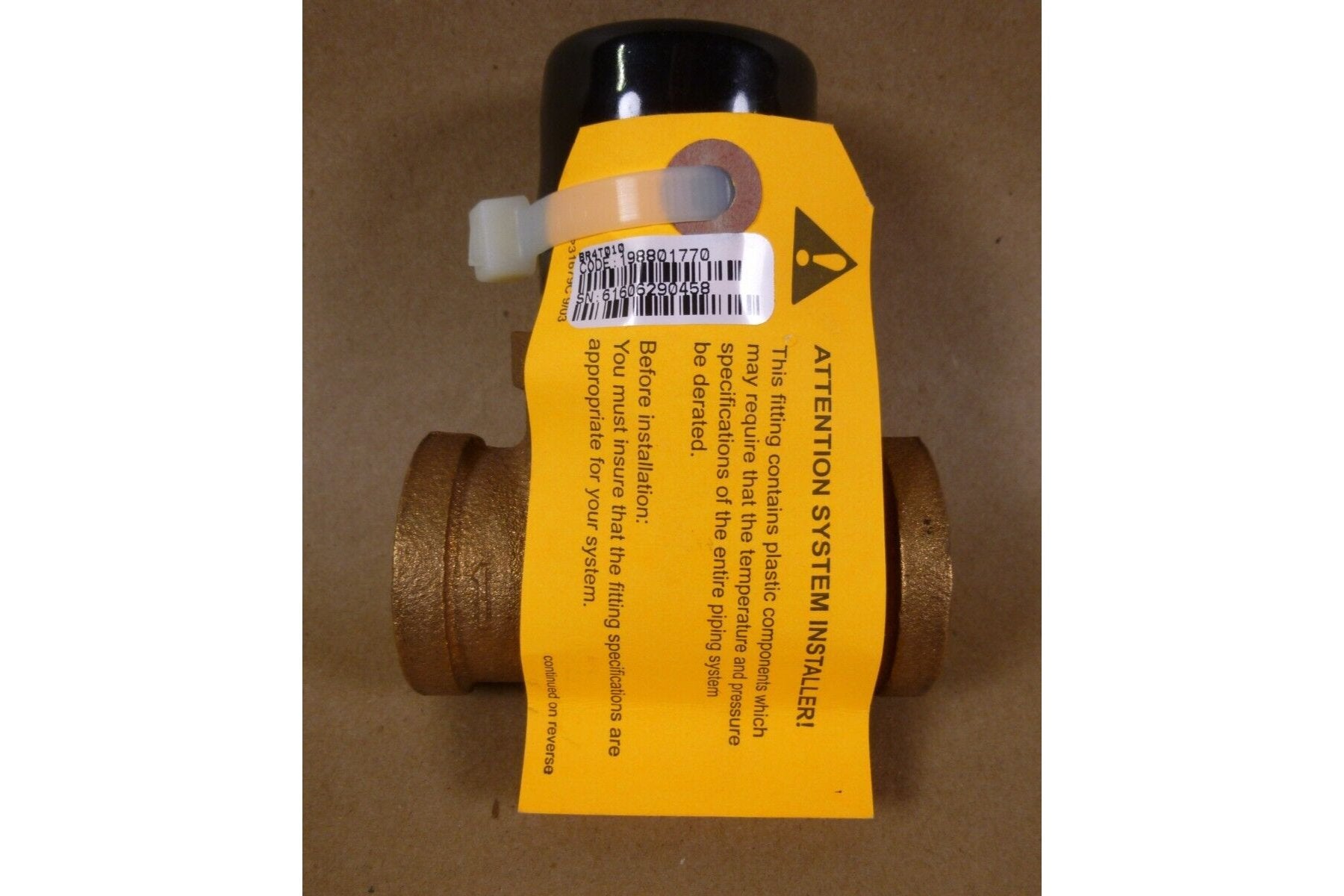 Georg Fischer Signet BR4T010 Insertion Sensor Tee Brass 1" , 5920.010 | Industrial MRO Replacement Parts, Manufacturing Machine Parts & Components, Heavy Equipment Parts Supplier