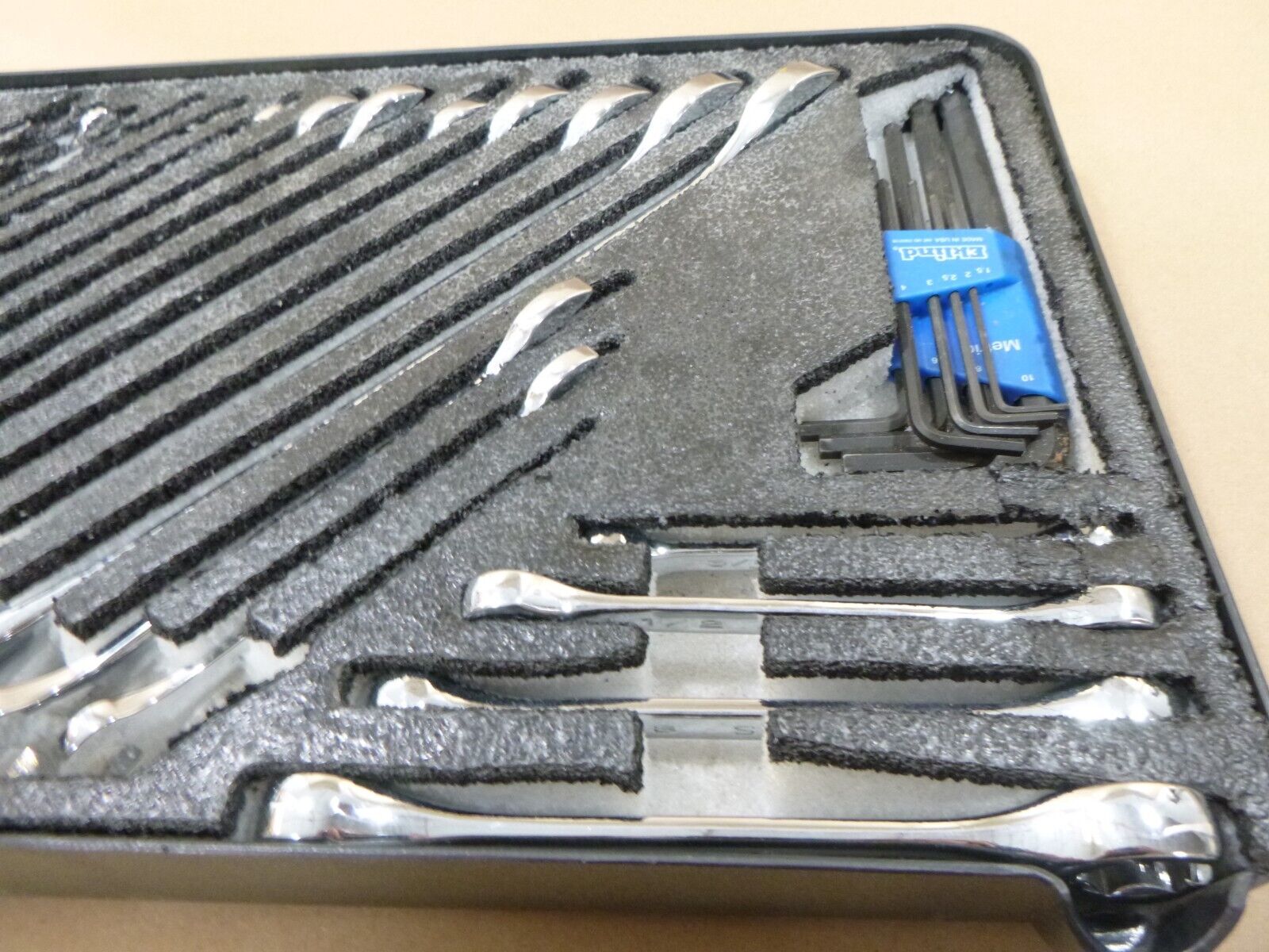 GMTK GENERAL MECHANICS TOOL KIT SK USA SAE METRIC WRENCHES SOCKETS W/ HARD CASE | Industrial MRO Tools and Replacement Industrial Equipment Components