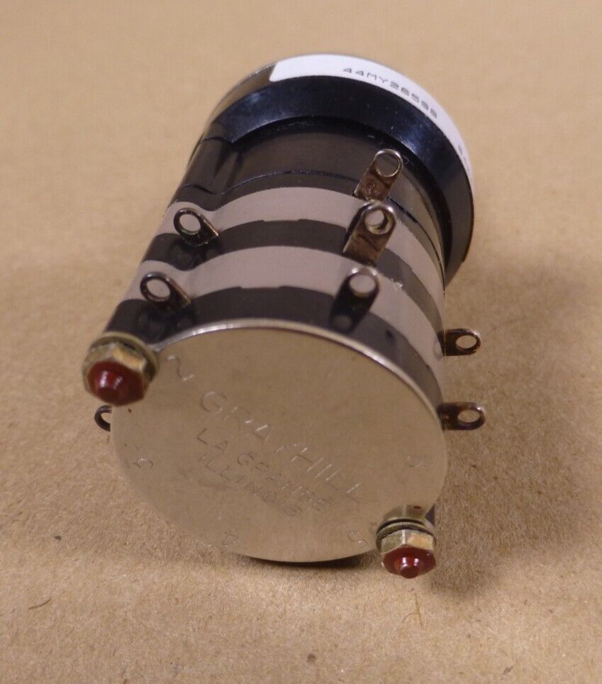 Grayhill 44MY26598 Rotary Switch 2-Deck 2-Pos , 5930-01-425-8443 | Electrical MRO Replacement Parts & Components and Commercial Electrical Supplies Company