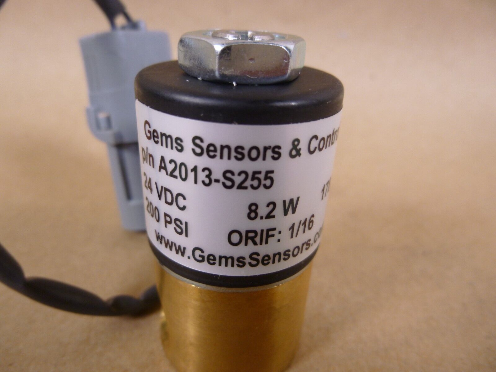 HDT 40282-SV 2-Way Solenoid Valve For HDT LCFH Heater , 4810-01-540-2889 | Electrical MRO Replacement Parts & Components and Commercial Electrical Supplies Company