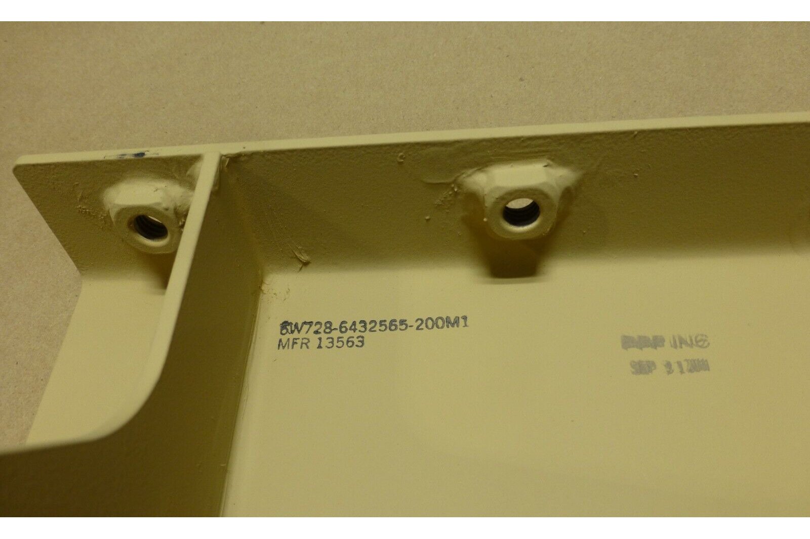 HMMWV M1113 M1114 M1151 LEFT REAR UNDERBODY ENHANCED IAP ARMOR MOUNTING BRACKET | Genuine HMMWV Replacement Parts and Military Surplus Humvee Parts & Accessories