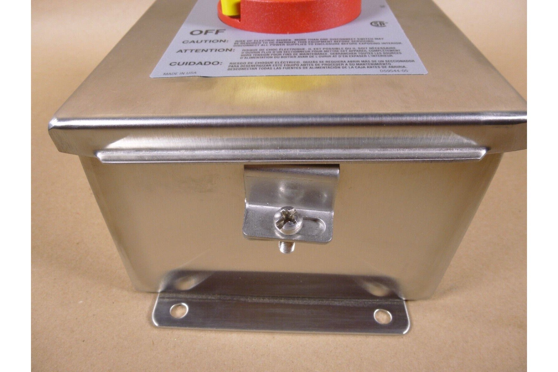 HUBBELL HBL16S63D 60A 600V 3P ROTARY MOTOR DISCONNECT SWITCH CIRCUIT-LOCK 66063D | Electrical MRO Replacement Parts & Components and Commercial Electrical Supplies Company