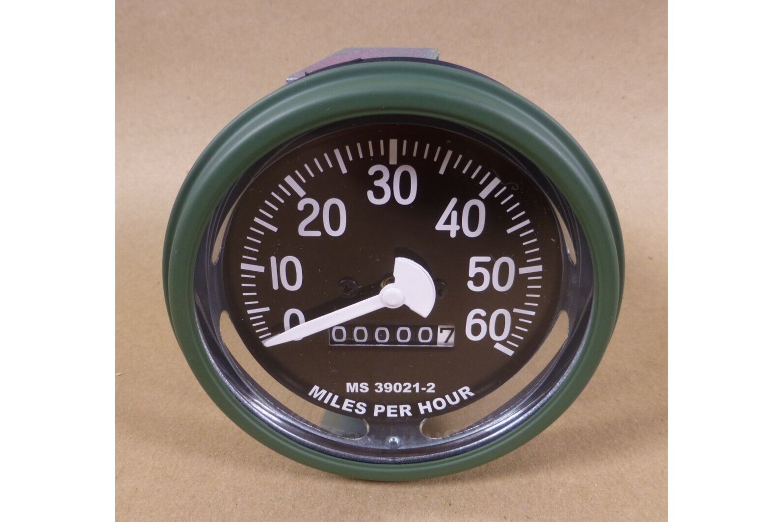 HUMVEE HMMWV M998 M35 M939 SPEEDOMETER 0-60MPH MS39021-2 , 6680-00-933-3599 | Genuine M35 Military Truck Parts and M939 Cargo Truck Surplus Parts