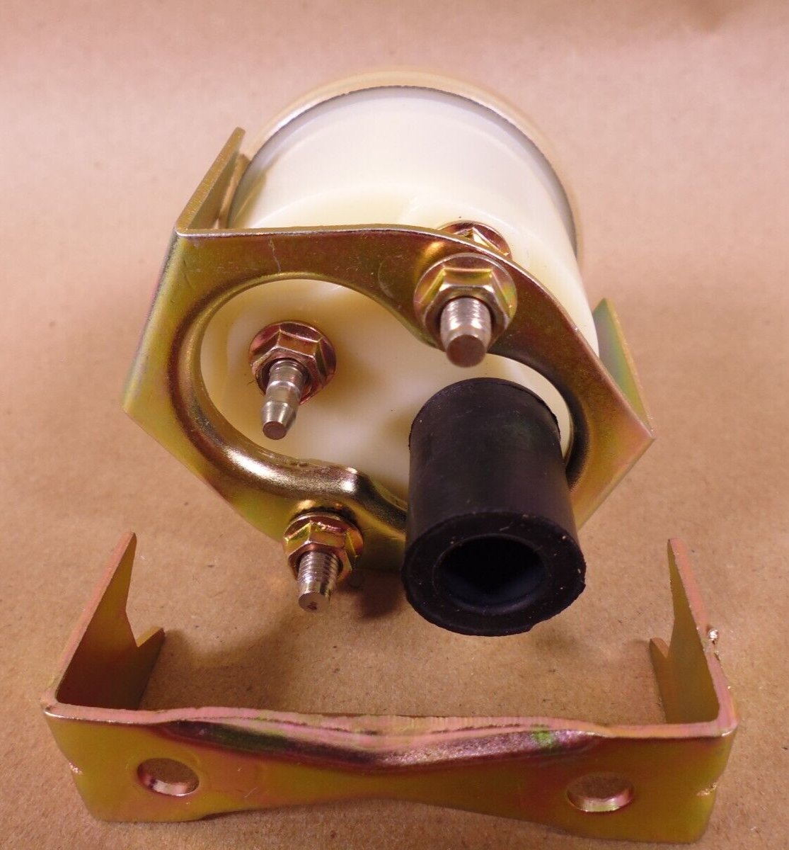 HUMVEE M998 M35 M939 VOLTAGE VOLTMETER GAUGE MS24532-2 Tan , 6625-01-086-9580 | Genuine M35 Military Truck Parts and M939 Cargo Truck Surplus Parts