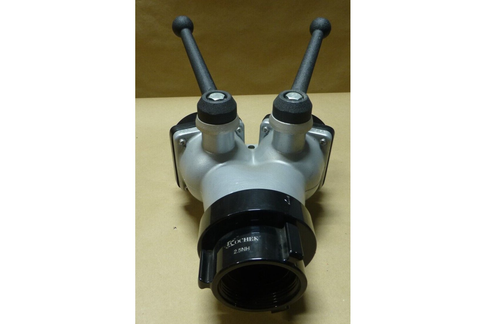 Kochek 2.5" Supply Inlet x 1.5" Outlet Leader Line Wye Valve Siamese ZQ22K15025 | Industrial MRO Replacement Parts, Manufacturing Machine Parts & Components, Heavy Equipment Parts Supplier
