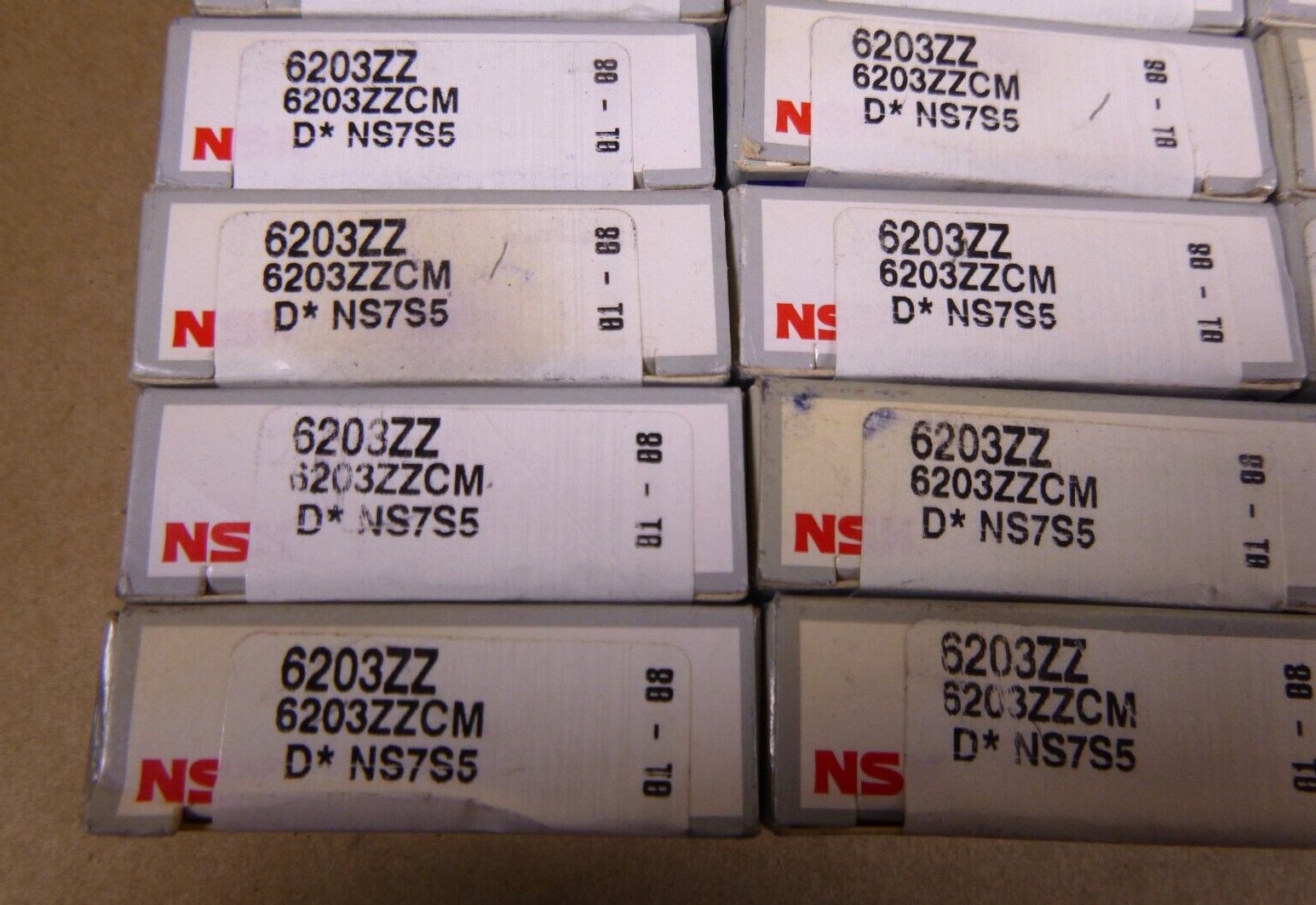 Lot of 27 NSK 6203ZZ Ball Bearings - Made in Poland | Industrial MRO Replacement Parts, Manufacturing Machine Parts & Components, Heavy Equipment Parts Supplier