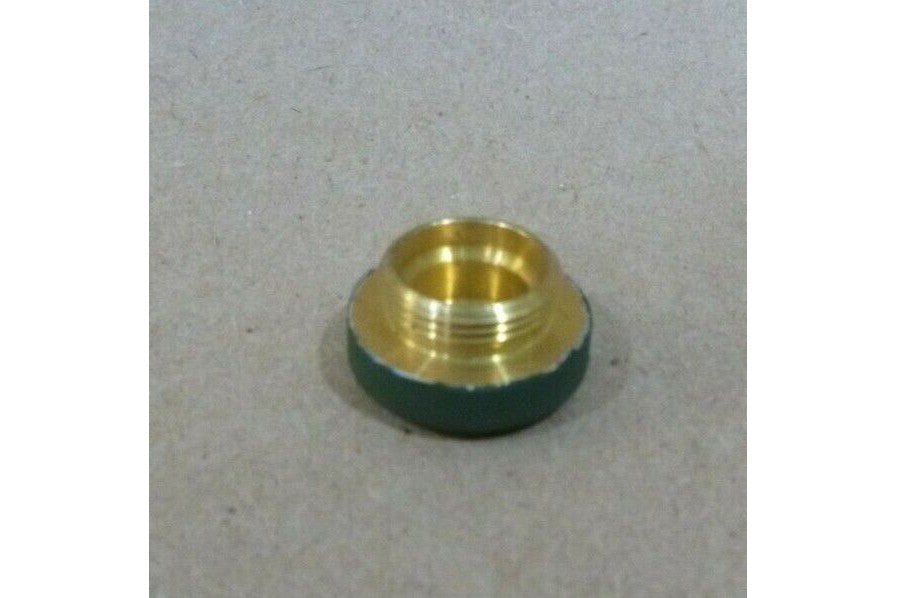M12 x 0.75 x 5MM BRASS MACHINE THREAD PIPE PLUG CORED AUTOMOTIVE , 9MM OVERALL | Industrial Replacement Nuts & Bolts Distributor and Machinery Screws & Fasteners Supply