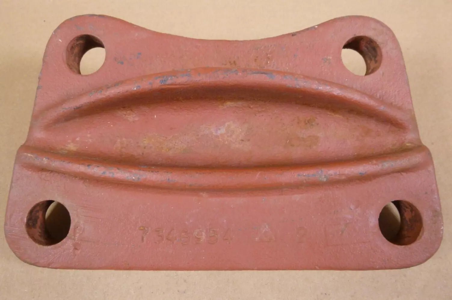 M939 M809 Truck Torque Rod Bridge Clamp 7346954 3299S1397 5340-00-734-6954 | Genuine M35 Military Truck Parts and M939 Cargo Truck Surplus Parts