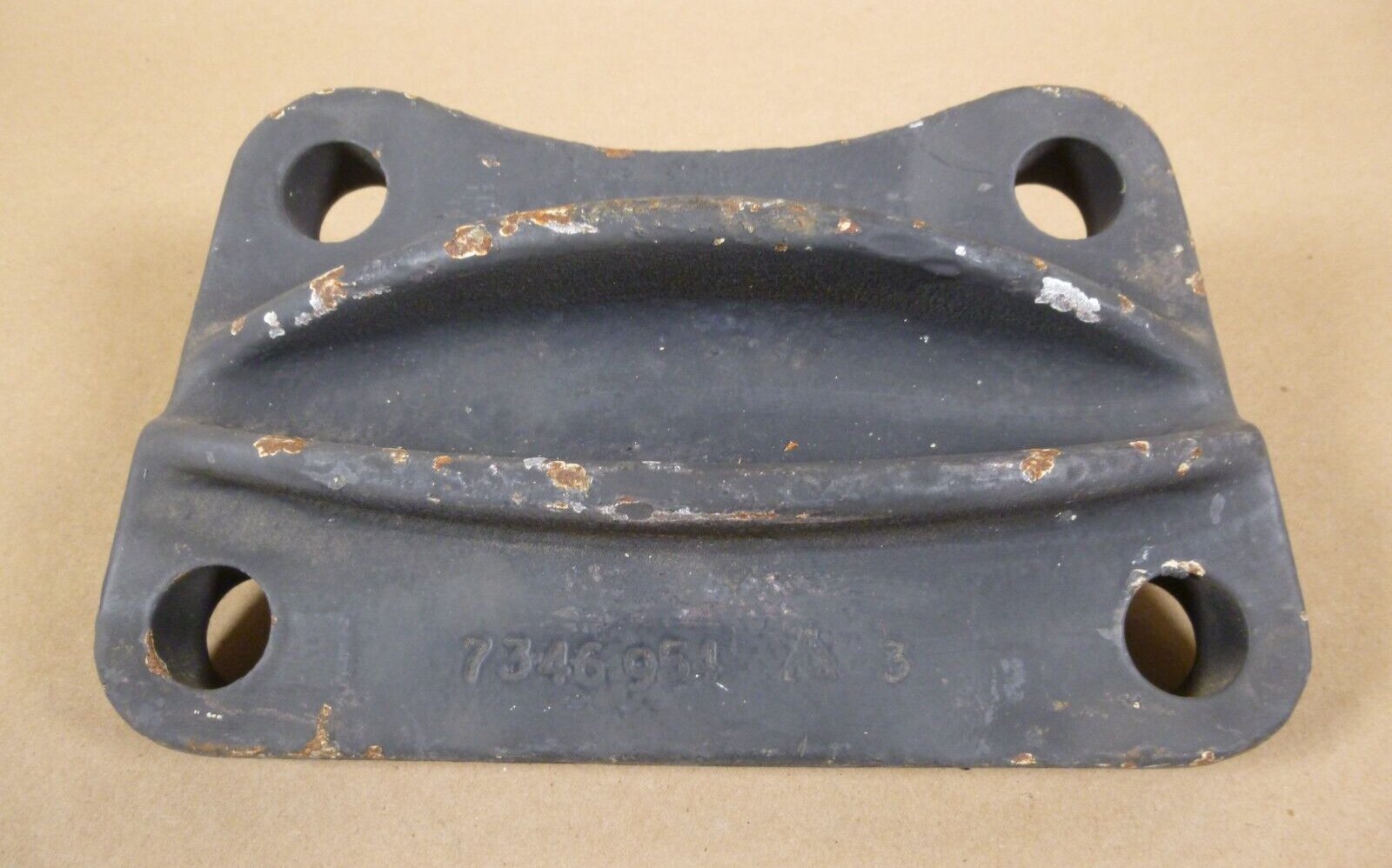 M939 M809 Truck Torque Rod Bridge Clamp 7346954 3299S1397 , 5340-00-734-6954 | Genuine M35 Military Truck Parts and M939 Cargo Truck Surplus Parts