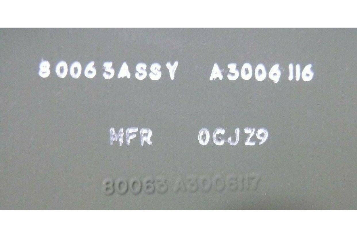 M998 M939 US ARMY ELECTRONIC MOUNTING BRACKET A3006116, 5820-01-182-7428 | Genuine M35 Military Truck Parts and M939 Cargo Truck Surplus Parts