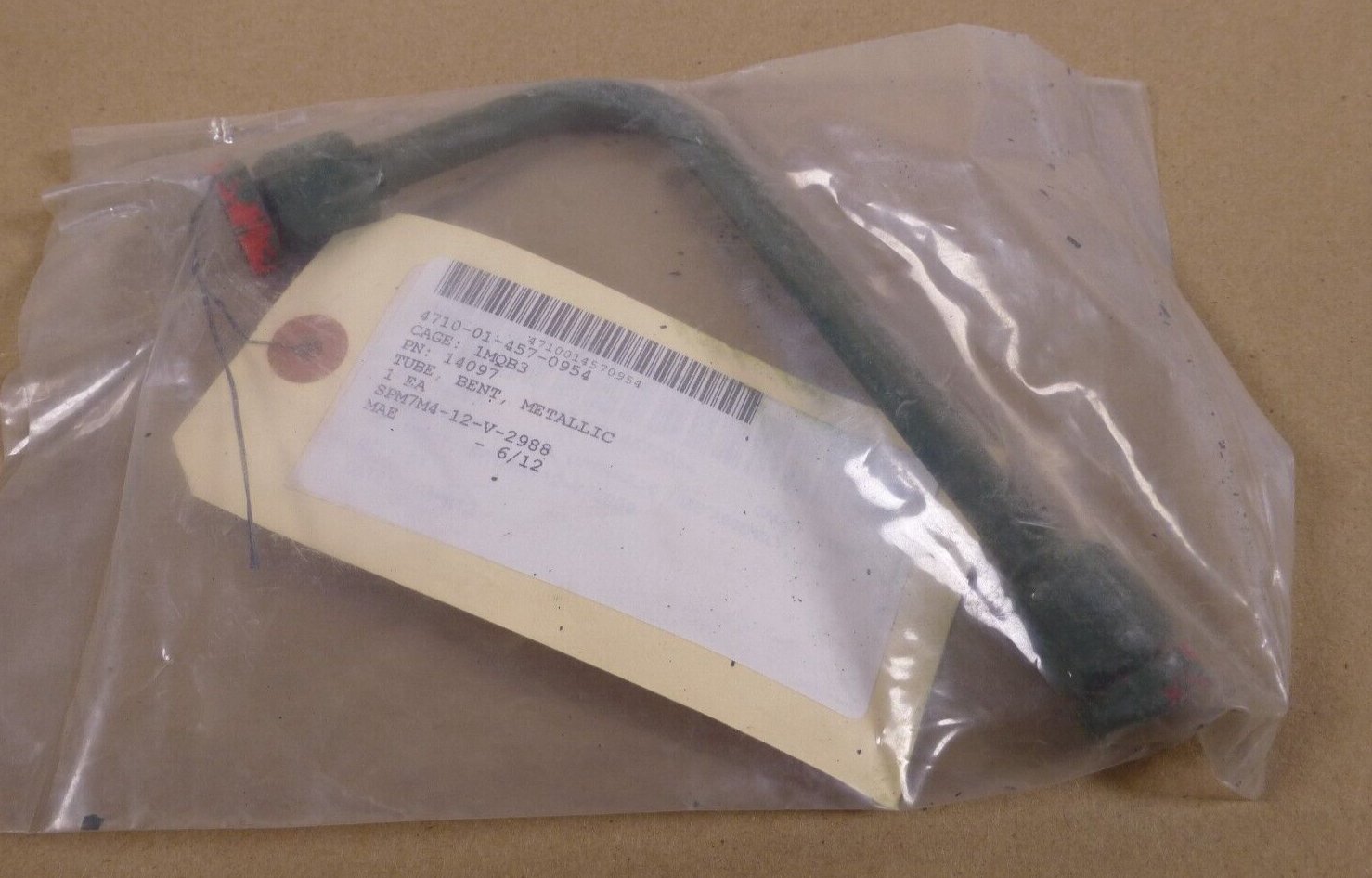 Metallic Bent Tube , 14097 , A4806095 , 4710-01-457-0954 | Industrial MRO Replacement Parts, Manufacturing Machine Parts & Components, Heavy Equipment Parts Supplier