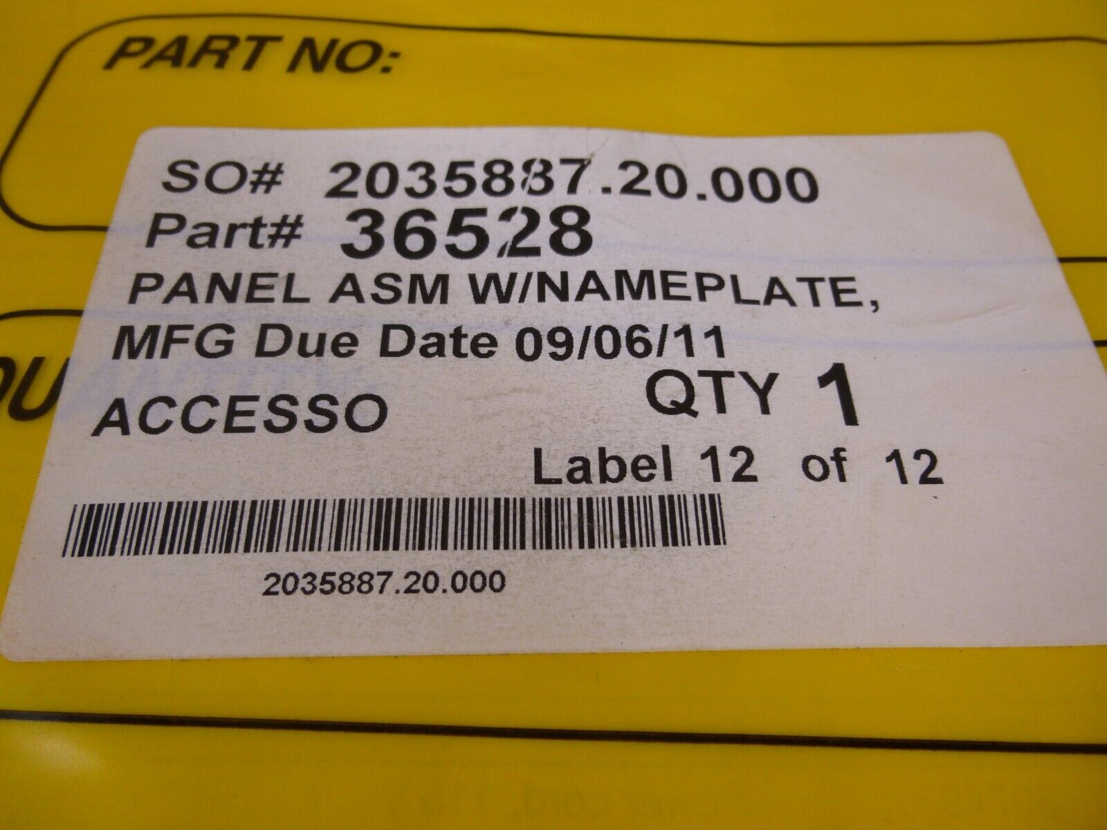Milton Roy 36528 Panel Assembly w/ Nameplate For Liquitron DC4500 Series | Industrial MRO Replacement Parts, Manufacturing Machine Parts & Components, Heavy Equipment Parts Supplier
