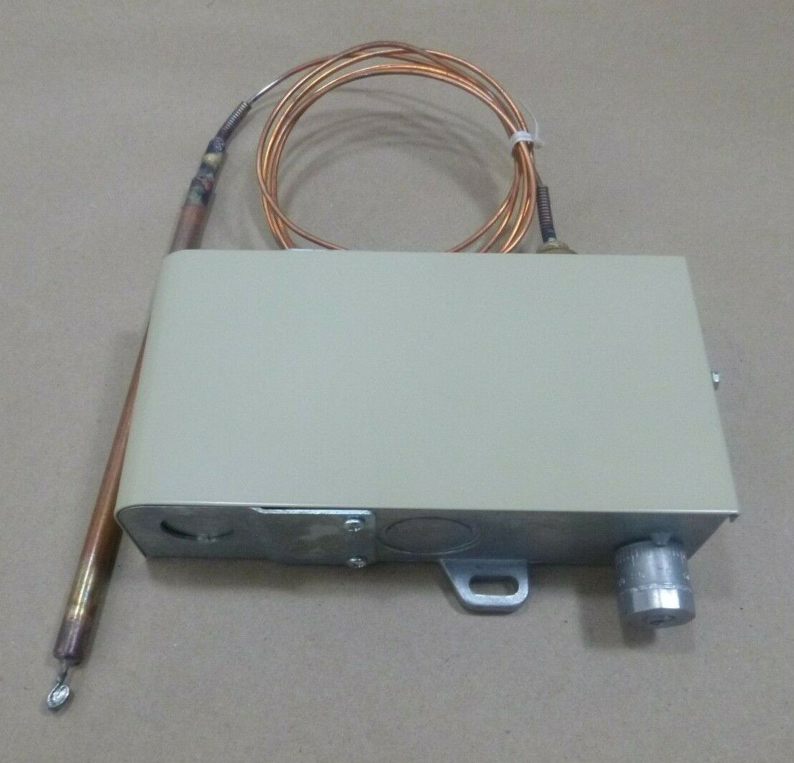 New Barber Coleman TC-282-174 Three Stage Thermostat w/ Remote Bulb 10F to 90F | Industrial MRO Replacement Parts, Manufacturing Machine Parts & Components, Heavy Equipment Parts Supplier