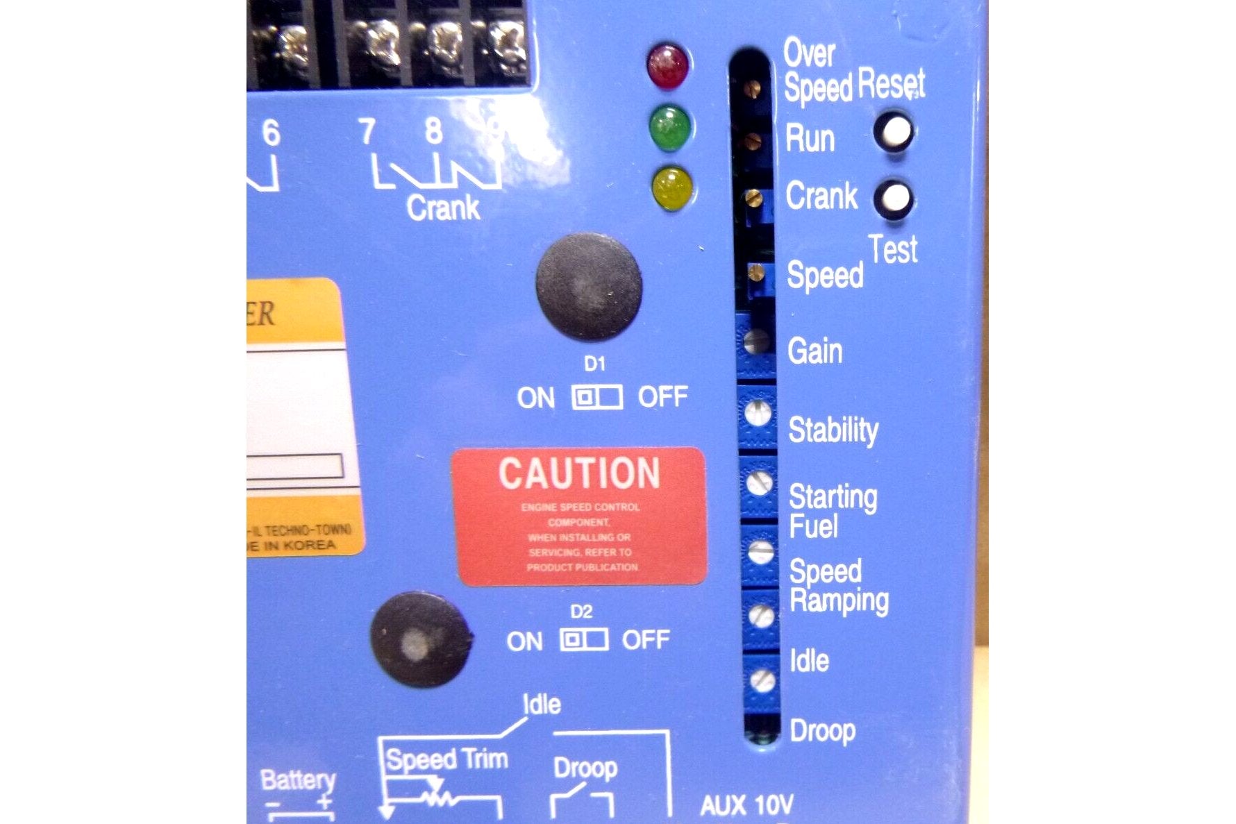 New DOOSAN / GHANA 65.11220-7008 / DWC-2000 Govenor Controller 24 VDC | Replacement Truck Parts, Trailer Accessories, Automobile Supplies, Car Parts & Accessories