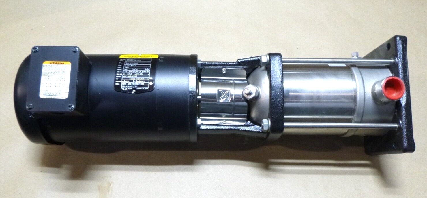 New GRUNDFOS CRN5-6 Multistage Centrifugal Pump W/ Motor 30.4 GPM 137 Ft. Head | Industrial MRO Replacement Parts, Manufacturing Machine Parts & Components, Heavy Equipment Parts Supplier