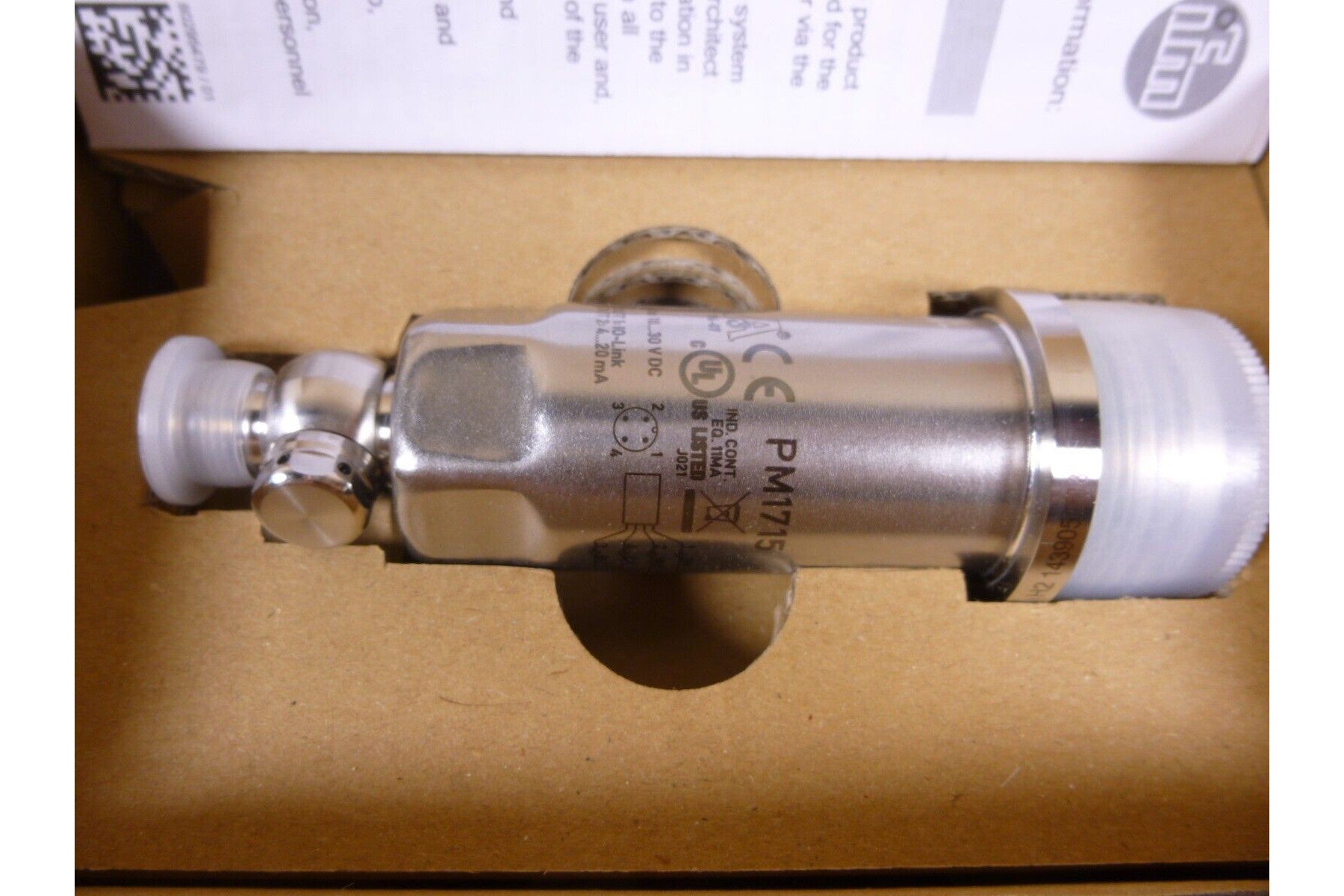 NEW IFM PM1715 Flush Pressure Sensor Transmitter , PM-006-REA01-E-ZVG/US | Industrial MRO Replacement Parts, Manufacturing Machine Parts & Components, Heavy Equipment Parts Supplier