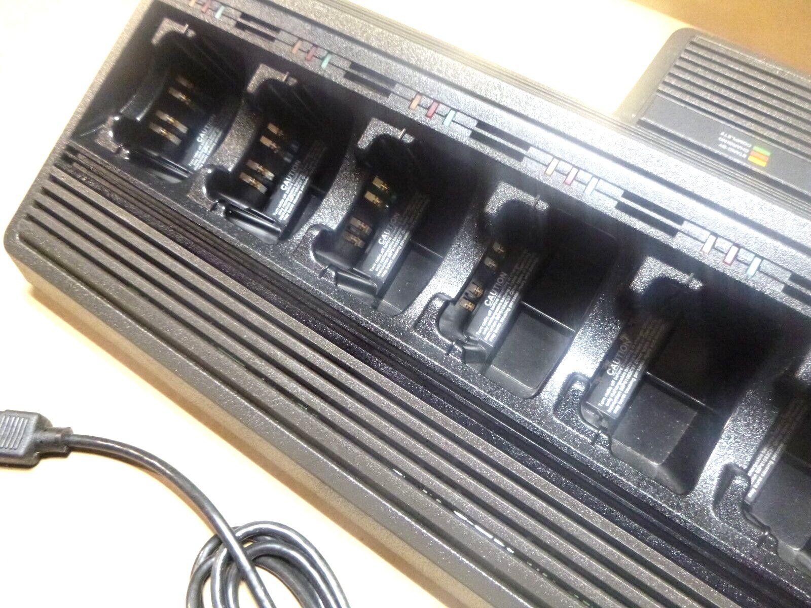 MOTOROLA 6 RADIO RAPID RACK CHARGER NTN1177D For PR1500 (NEW SURPLUS FROM 2001) | Industrial MRO Replacement Parts, Manufacturing Machine Parts & Components, Heavy Equipment Parts Supplier