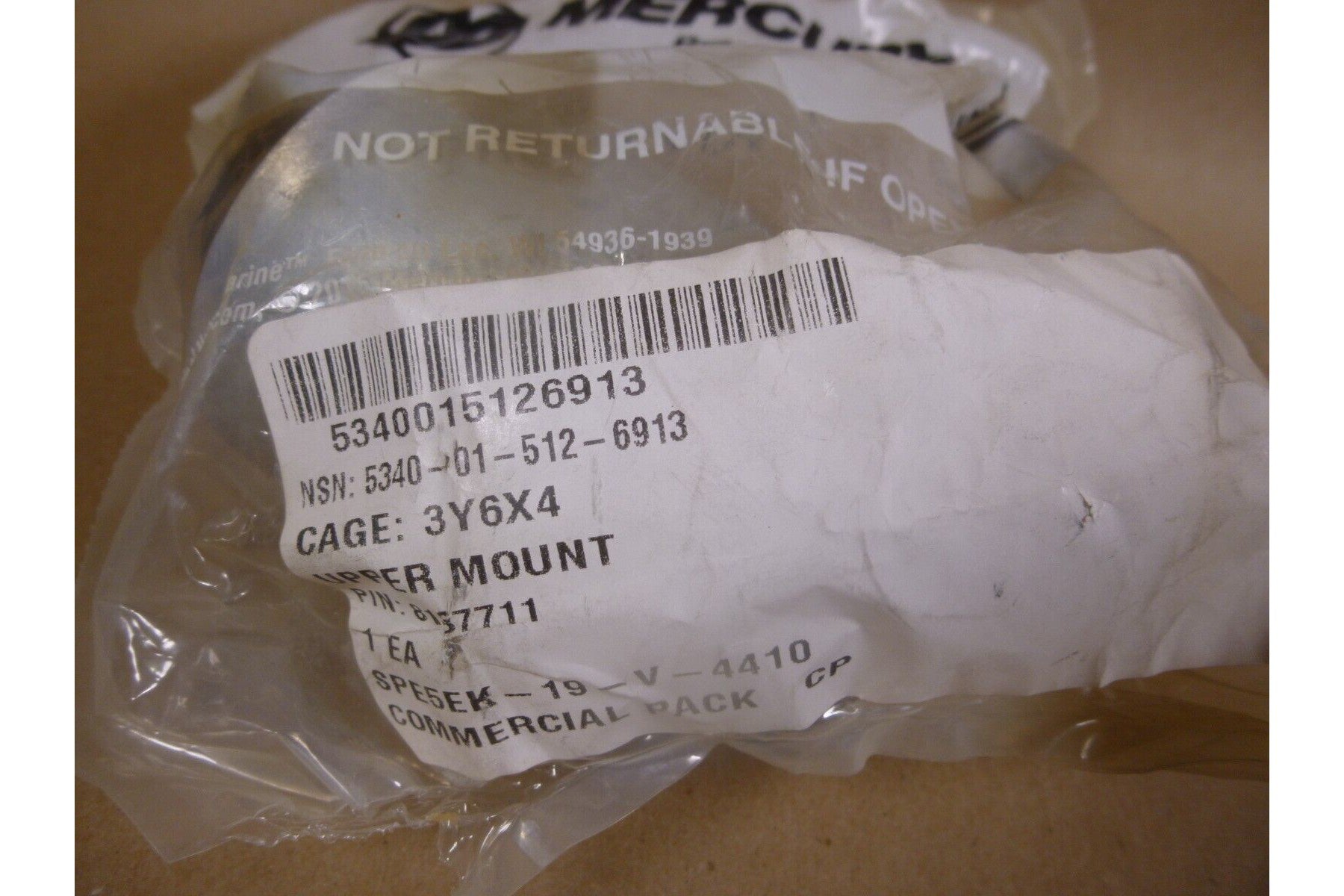 New OEM Mercury Mercruiser Marine 813771 1 Engine Mount , 8137711 Genuine | Replacement Truck Parts, Trailer Accessories, Automobile Supplies, Car Parts & Accessories
