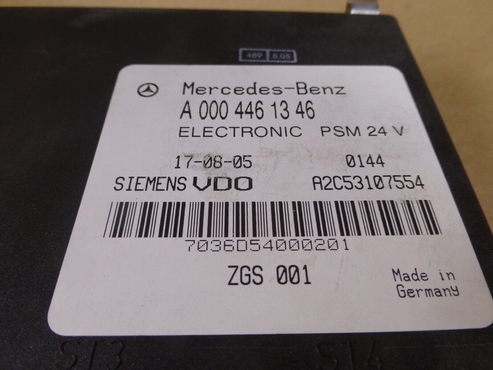 OEM Mercedes Benz A0004461346 ECU Actros MP2 MP3 A2C53107554 24V | Replacement Truck Parts, Trailer Accessories, Automobile Supplies, Car Parts & Accessories