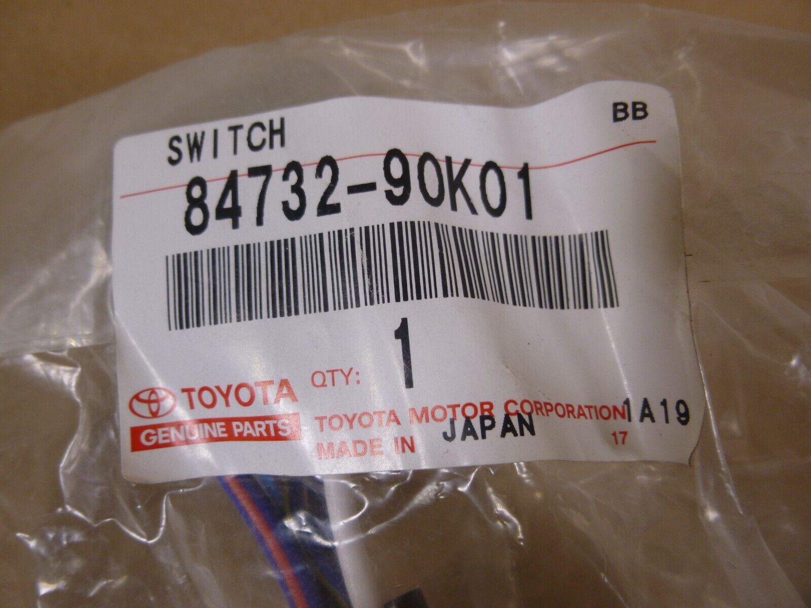 OEM Toyota 84732-90K01 Genuine Heater Blower Switch For Land Cruiser 1984-1990 | Replacement Truck Parts, Trailer Accessories, Automobile Supplies, Car Parts & Accessories