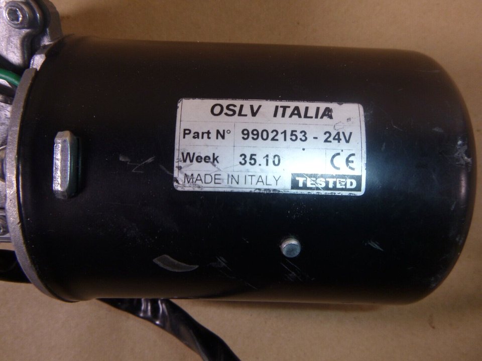 OSLV ITALIA 24 Volt Windshield Wiper Motor 9902153 | Replacement Truck Parts, Trailer Accessories, Automobile Supplies, Car Parts & Accessories