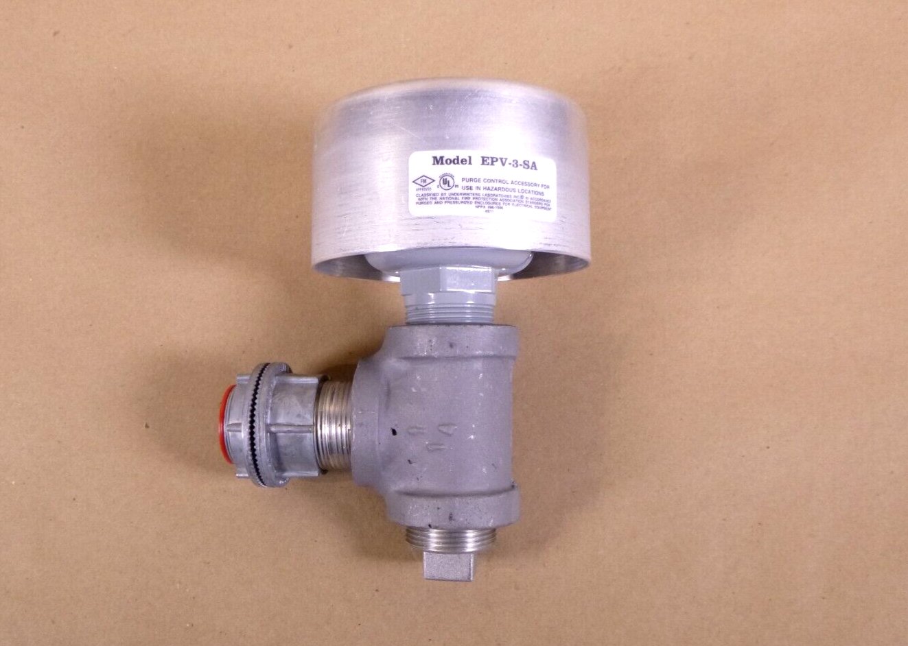 Pepperl+Fuchs EPV-3-SA-90 Pressure Relief Vent For Bebco EPS systems EPV3SA90 | Industrial MRO Replacement Parts, Manufacturing Machine Parts & Components, Heavy Equipment Parts Supplier