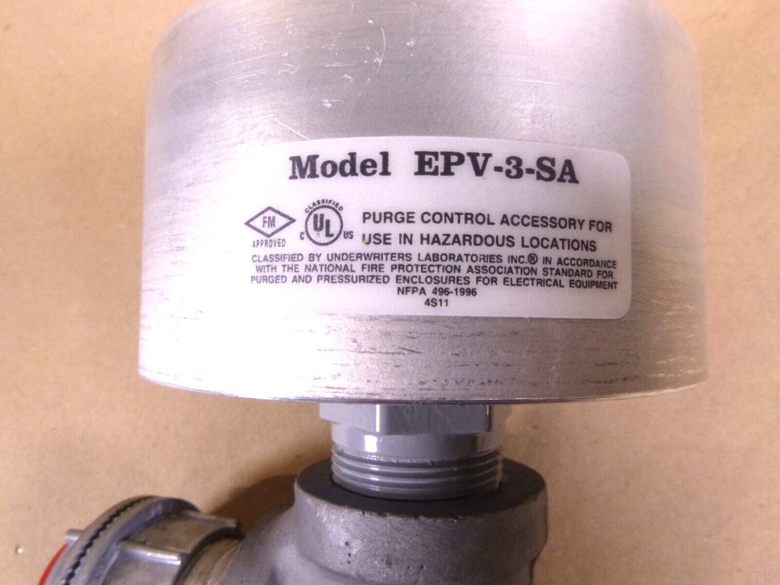Pepperl+Fuchs EPV-3-SA-90 Pressure Relief Vent For Bebco EPS systems EPV3SA90 | Industrial MRO Replacement Parts, Manufacturing Machine Parts & Components, Heavy Equipment Parts Supplier