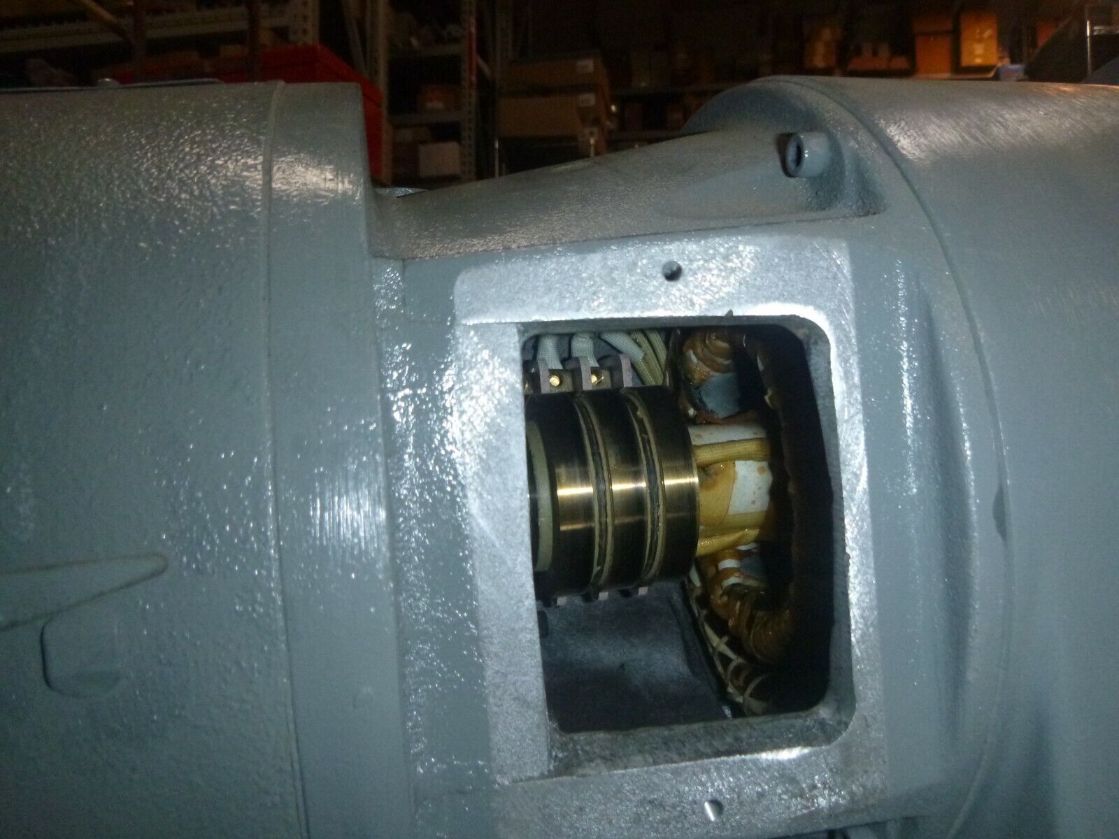 Reuland Electric 3/4 Hp 460V Slip Ring Crane Motor Complete W/ Reducer 24 Rpm | Industrial Tractor Parts Supplier and Surplus Tractor Parts & Accessories