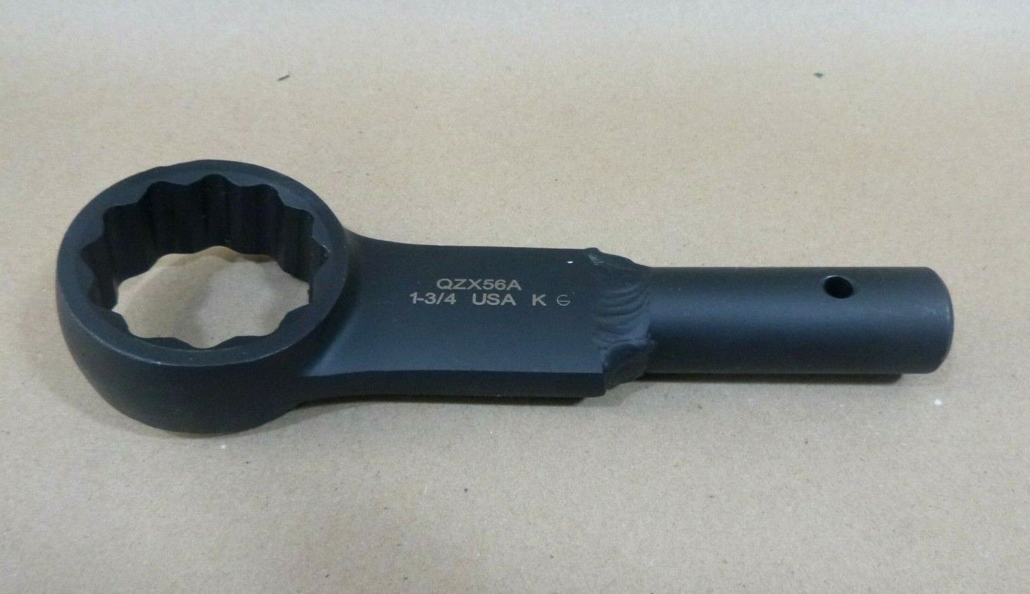 Snap On QZX56A Z-Shank Torque Wrench 1-3/4" Square Drive 12Pt Box End 15° Offset | Industrial MRO Tools and Replacement Industrial Equipment Components