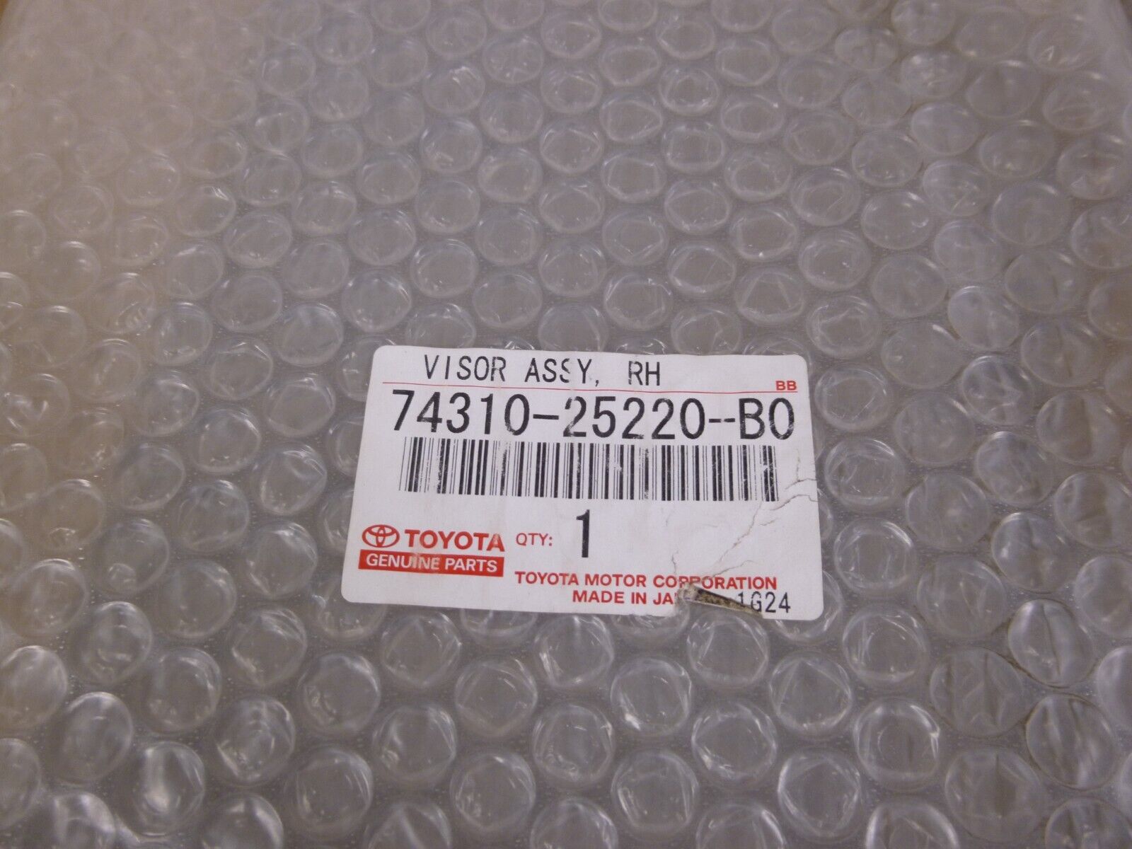 TOYOTA LH RH VISOR OEM 74310-25220-B0 74320-25060-B0 DYNA TOYOACE 2005-2010 | Replacement Truck Parts, Trailer Accessories, Automobile Supplies, Car Parts & Accessories