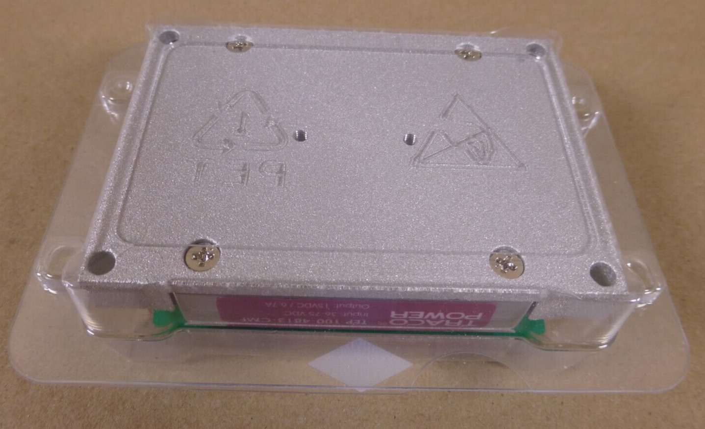 Traco Power TEP 100-4813-CMF DC/DC Converter Module , 15VDC 6.7A , 36-75VDC | Industrial MRO Replacement Parts, Manufacturing Machine Parts & Components, Heavy Equipment Parts Supplier
