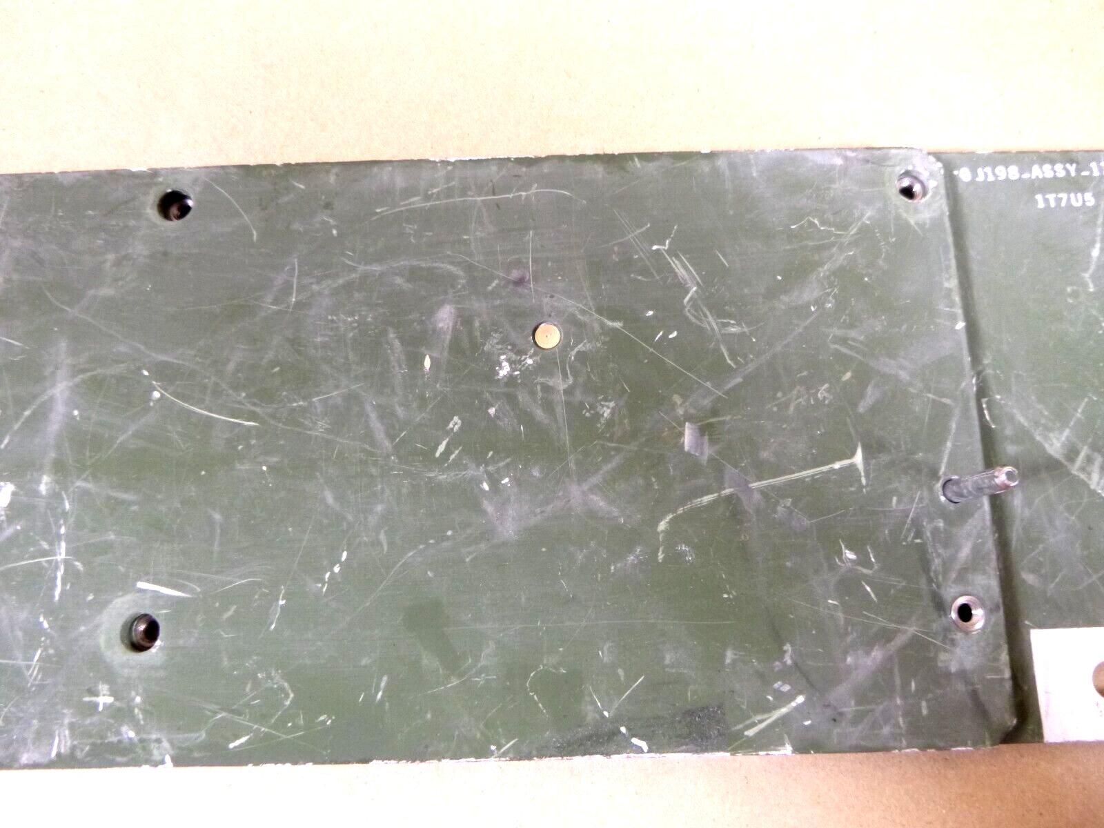 Used USGI M998 Humvee KVA-72 Device Mounting Bracket 170487-1, 5340-01-593-9119 | Genuine HMMWV Replacement Parts and Military Surplus Humvee Parts & Accessories