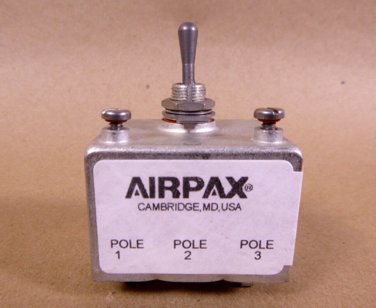 USGI Airpax Sensata Circuit Breaker M39019/06-255, MIL-C-39019/6 | Electrical MRO Replacement Parts & Components and Commercial Electrical Supplies Company