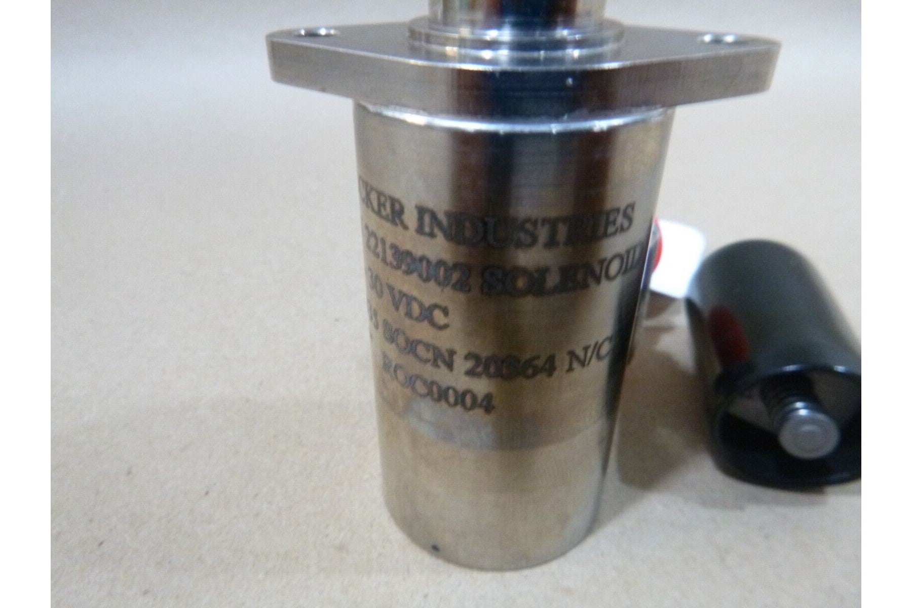 USGI DE KALB Industries Solenoid Valve 20640, 4810-01-130-3604 | Industrial MRO Replacement Parts, Manufacturing Machine Parts & Components, Heavy Equipment Parts Supplier