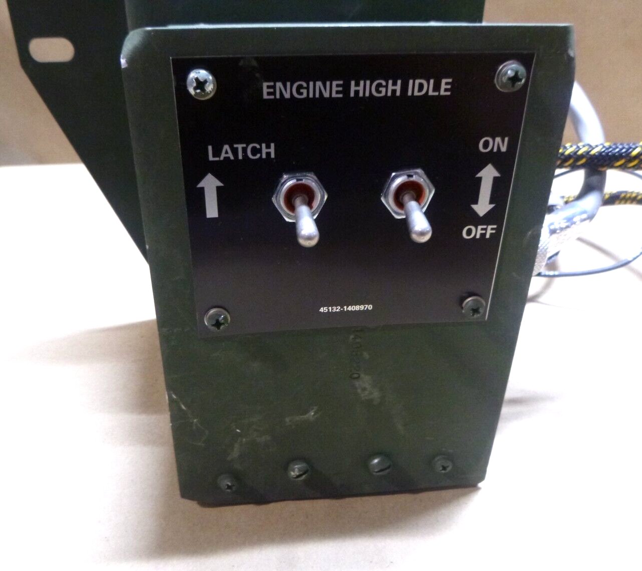 USGI Engine High Idle Operator Control Box Oshkosh 3070686, 5975-01-627-3183 | Replacement Truck Parts, Trailer Accessories, Automobile Supplies, Car Parts & Accessories