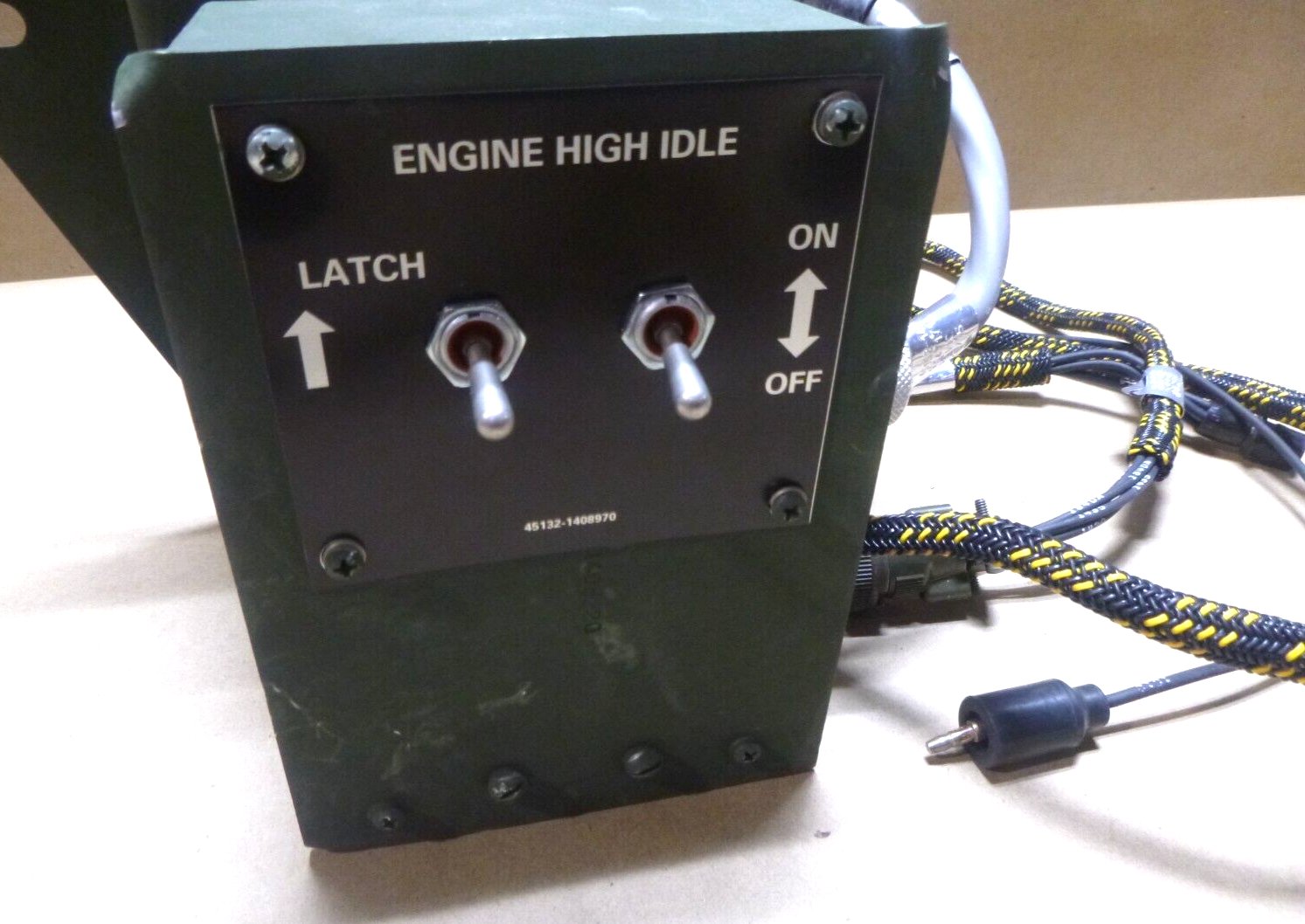 USGI Engine High Idle Operator Control Box Oshkosh 3070686, 5975-01-627-3183 | Replacement Truck Parts, Trailer Accessories, Automobile Supplies, Car Parts & Accessories