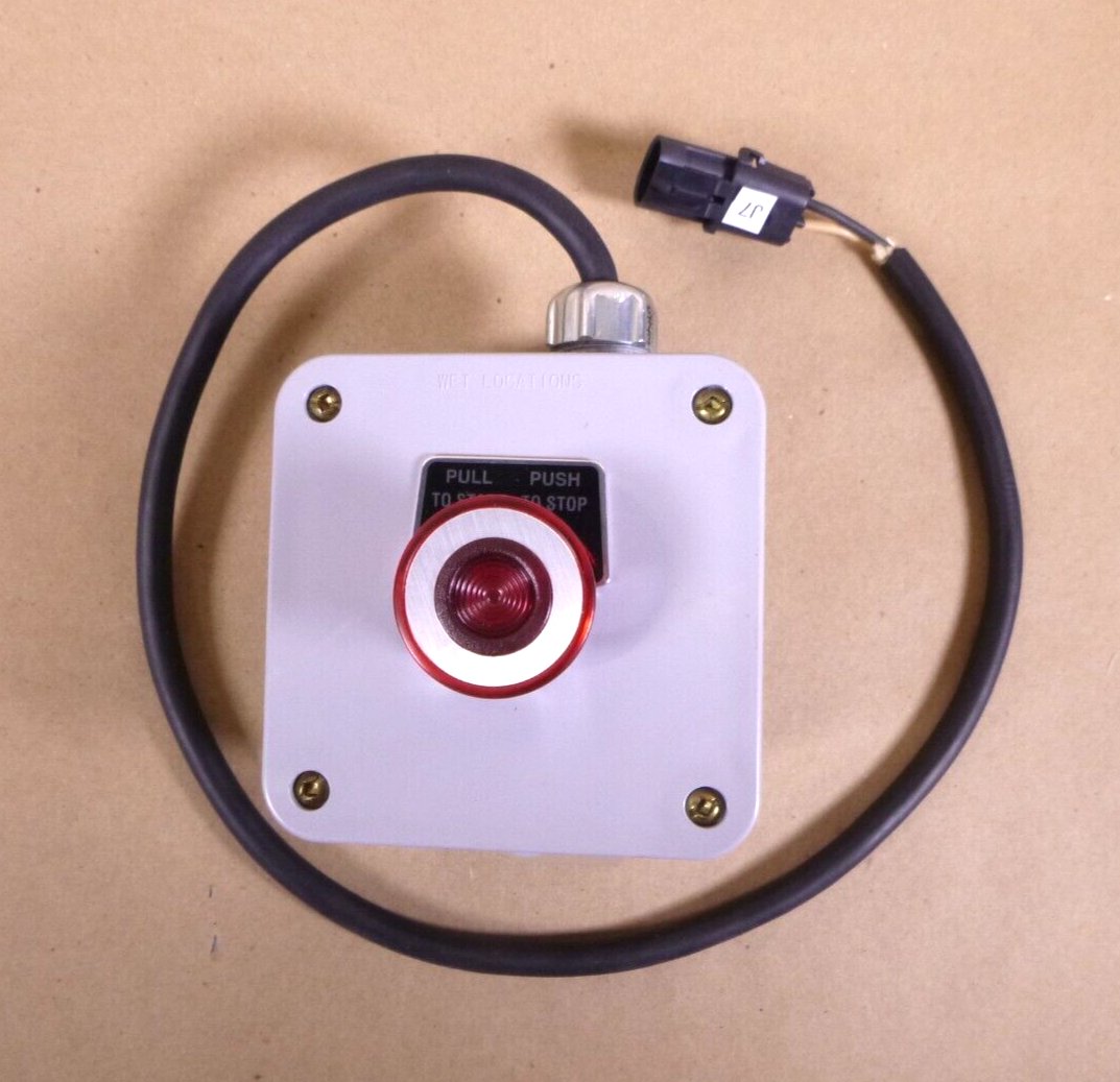 USGI HDT Multi-Temperature Refrigerated Container (MTRCS) Emergency Stop Switch | Industrial MRO Replacement Parts, Manufacturing Machine Parts & Components, Heavy Equipment Parts Supplier