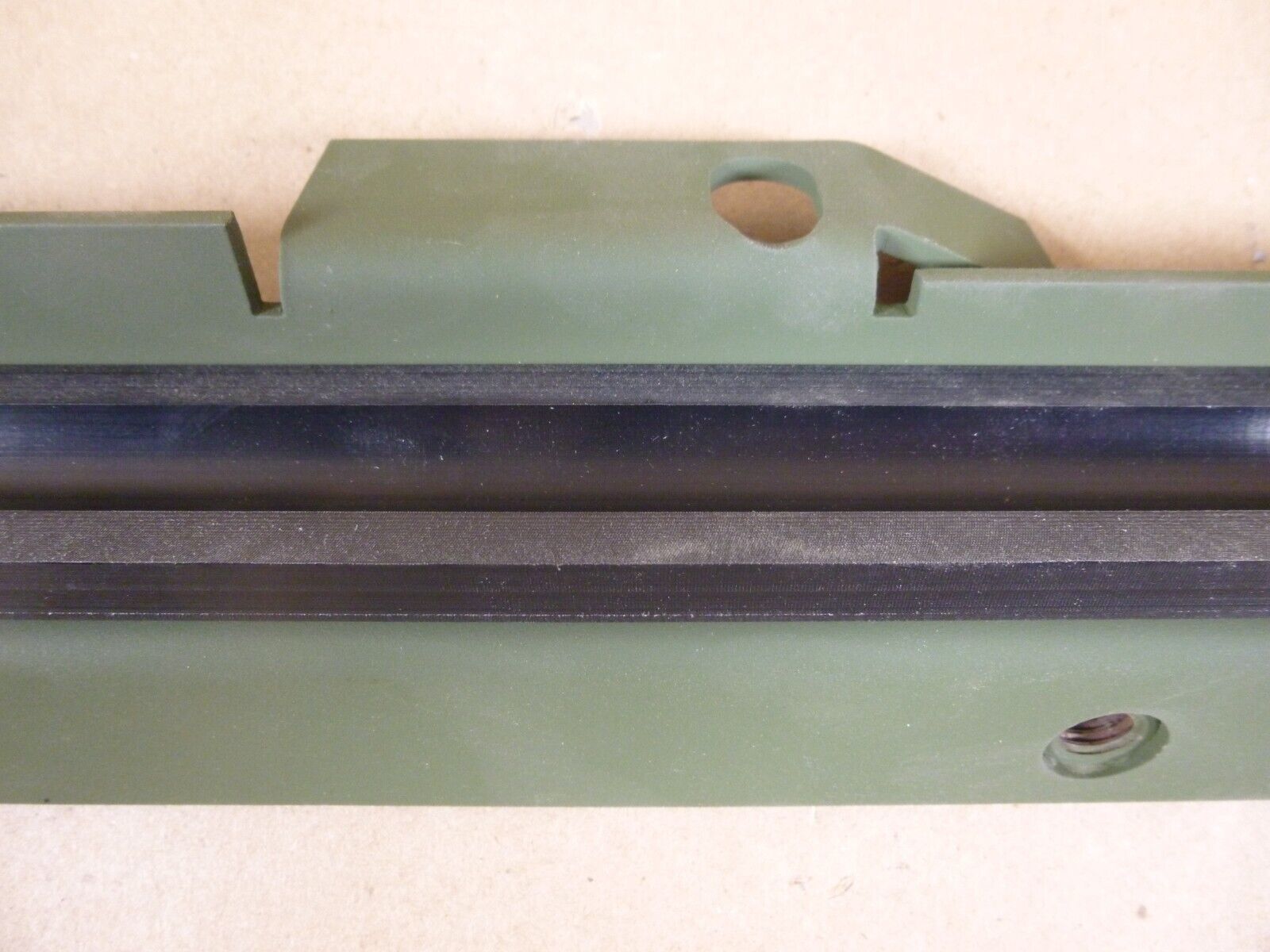 USGI Humvee M1167 ECV Upper Right Door Guide Bracket 12536957 , 2590-01-608-0047 | Genuine HMMWV Replacement Parts and Military Surplus Humvee Parts & Accessories