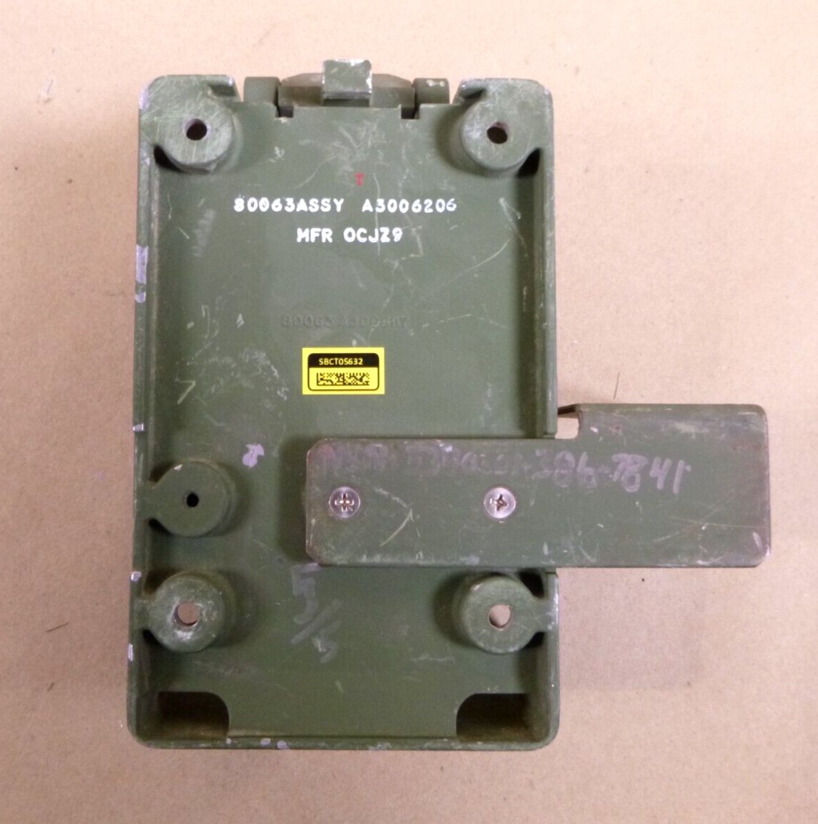 USGI M998 Humvee Army Communications Mounting Bracket A3006206, 5340-01-386-7841 | Genuine HMMWV Replacement Parts and Military Surplus Humvee Parts & Accessories