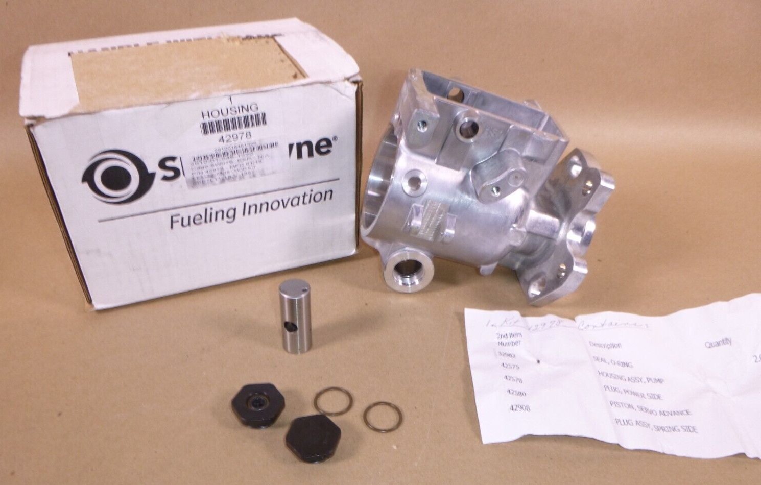 USGI M998 Humvee Stanadyne Fuel Injection Pump Kit 42978, Housing & Piston | Genuine HMMWV Replacement Parts and Military Surplus Humvee Parts & Accessories