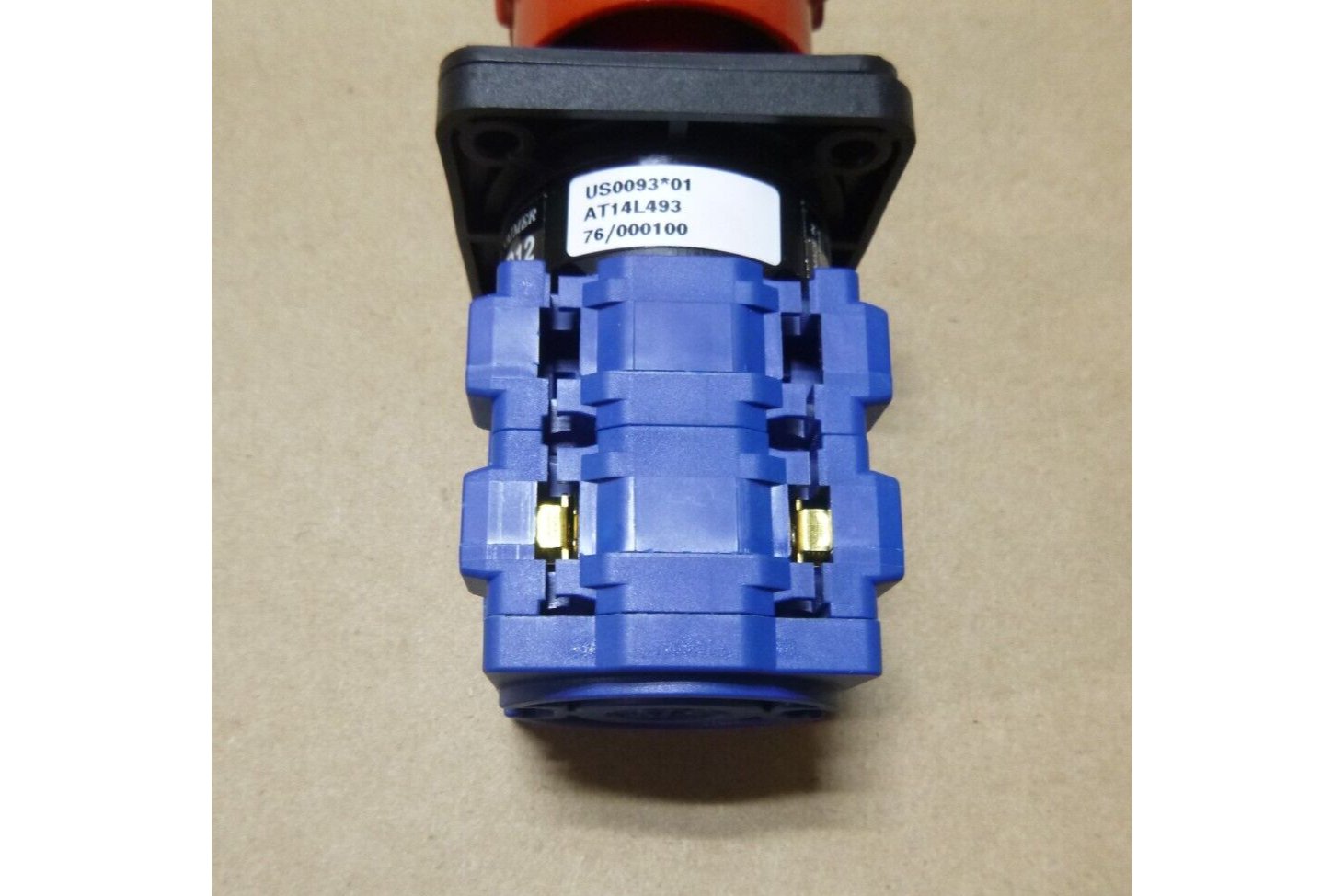 USGI MEP-1050 15KW Emergency Stop Switch Kraus Naimer DKR12, Onan P/N A028U221 | Genuine MEP Generator Replacement Parts and Military Surplus Generator Parts