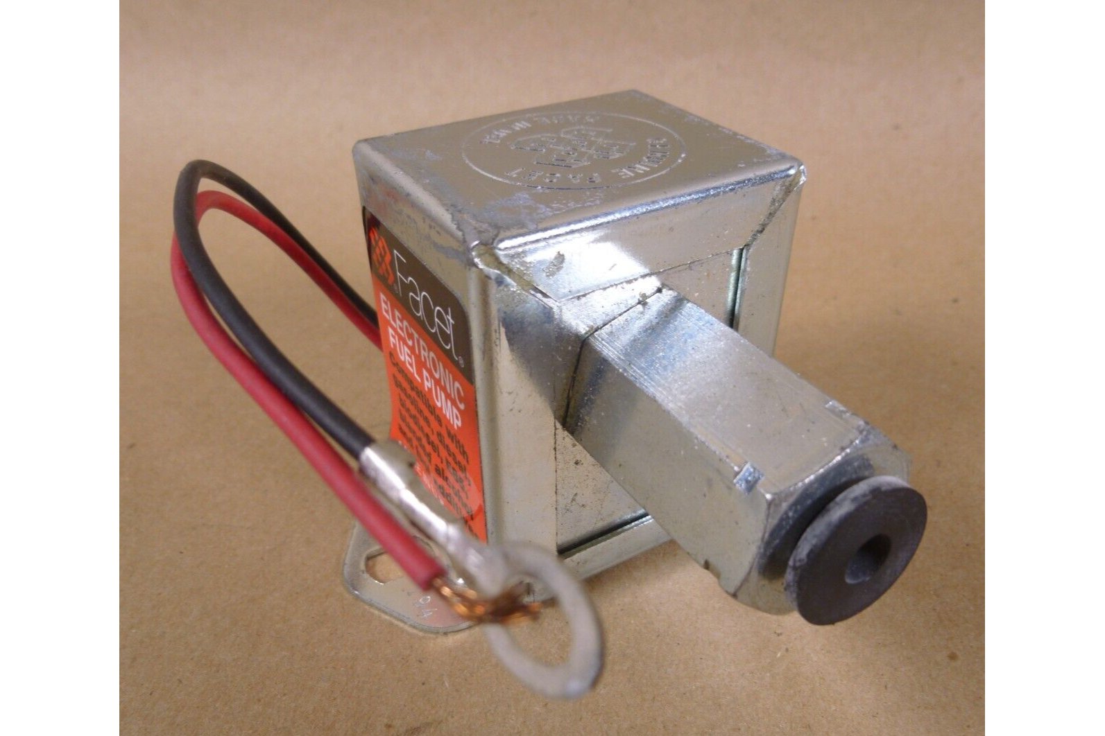 USGI MEP802 MEP803 Generators Facet Cube 24v Fuel Pump 40194, 2910-01-366-7293 | Genuine MEP Generator Replacement Parts and Military Surplus Generator Parts